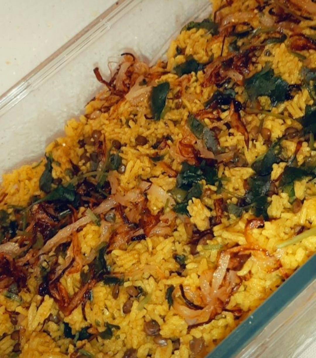 Riz Mujadarra (Riz Libanais) - Recepten Cookeo | Moulinex