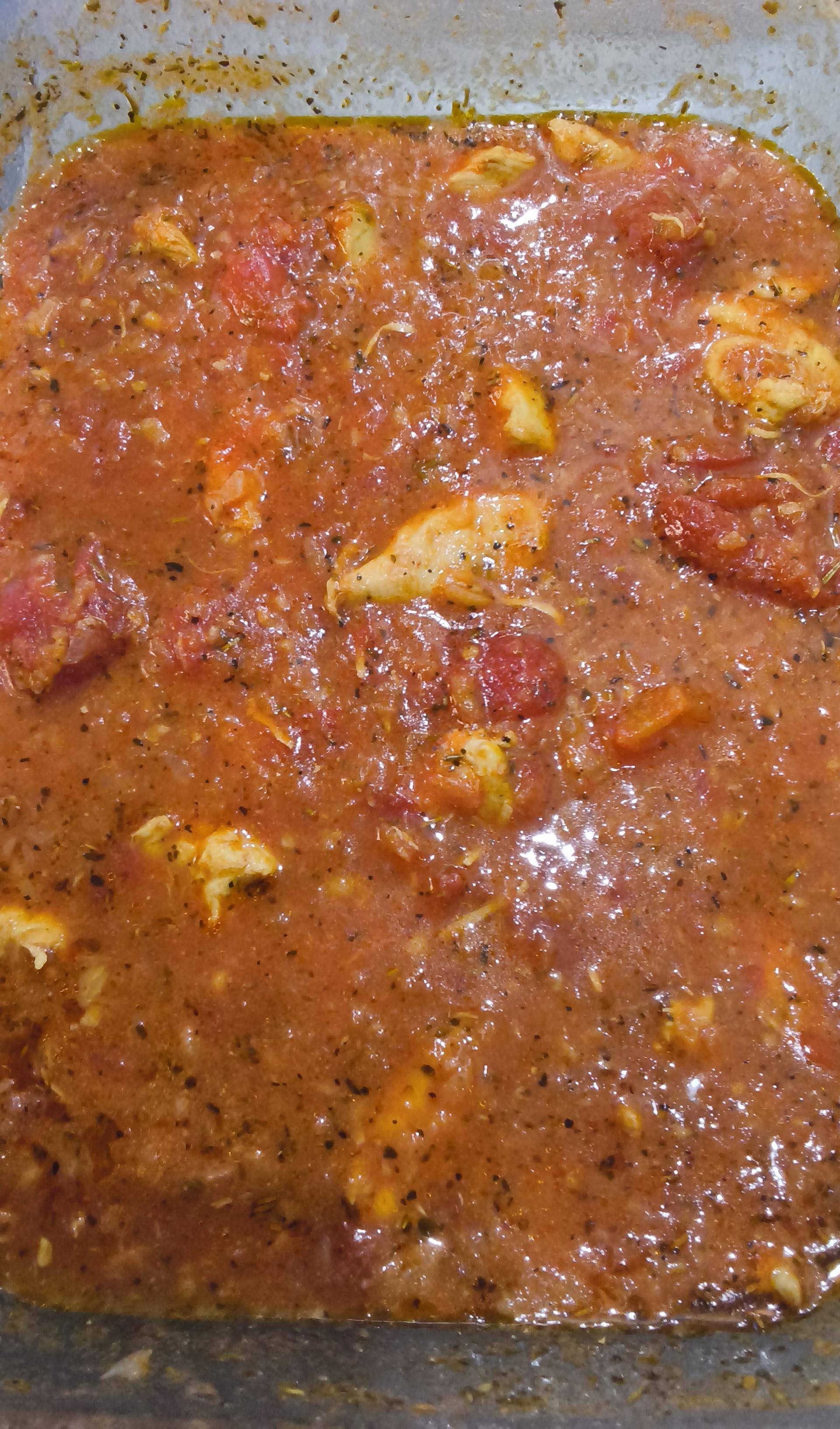 Poulet à la tomate et aux herbes - Recette Companion Connect XL | Moulinex