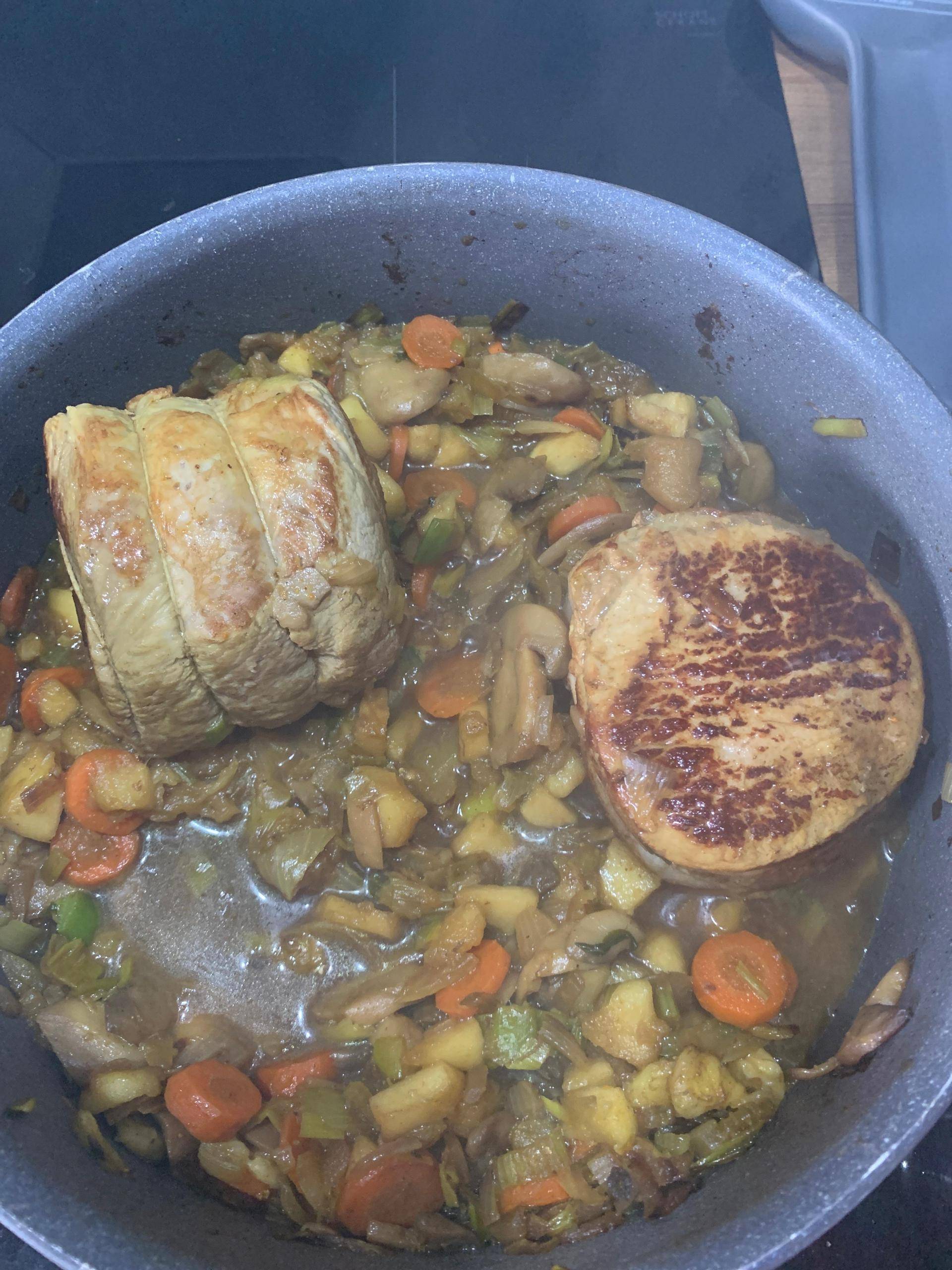 Rôti de porc sauce sucrée salée - Recette Cookeo V3 | Moulinex