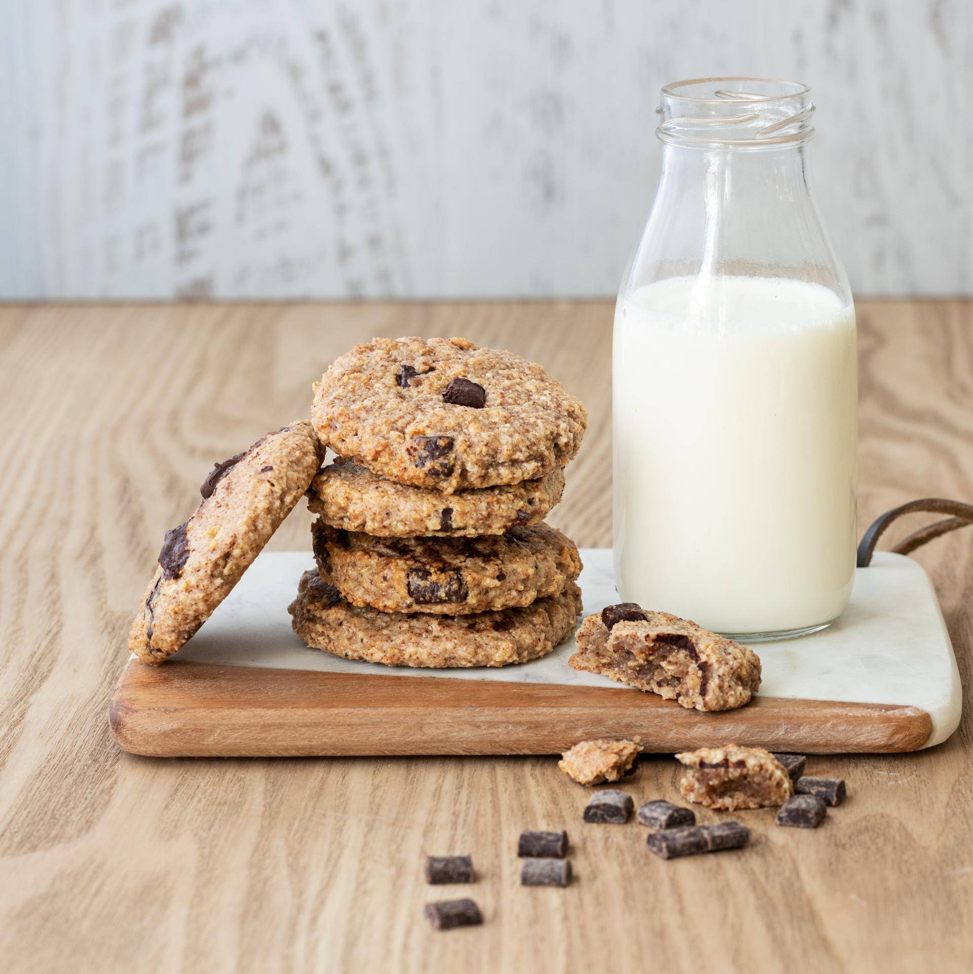 Cookies d'avoine aux pépites de chocolat sans gluten - Recette Easy Fry Mega | Moulinex