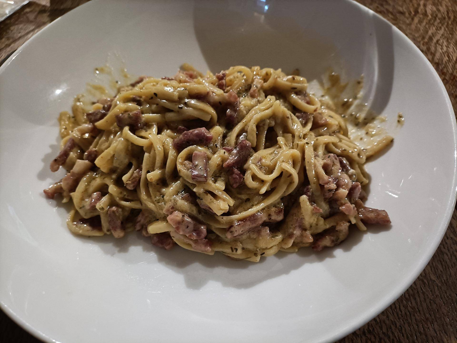 Linguine carbonara - Recette Cookeo V3 | Moulinex