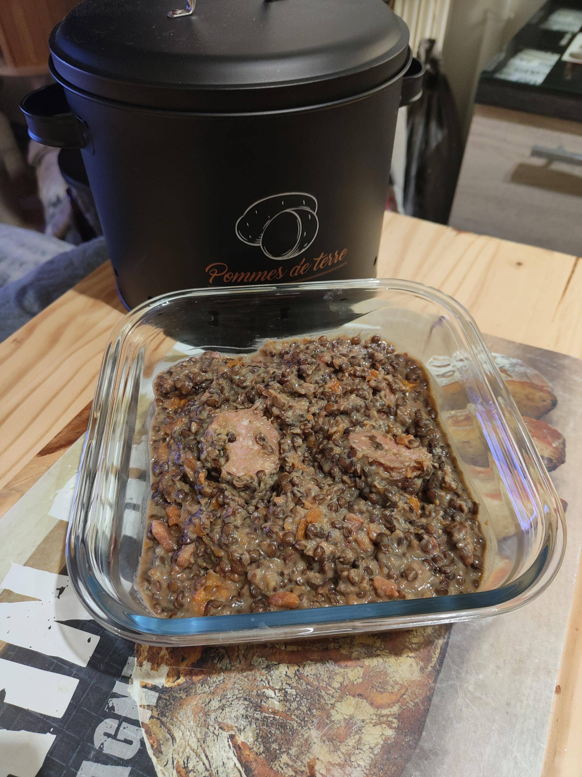 Sauce de Morteau lentilles cancoillotte - Recette Cookeo V3 | Moulinex