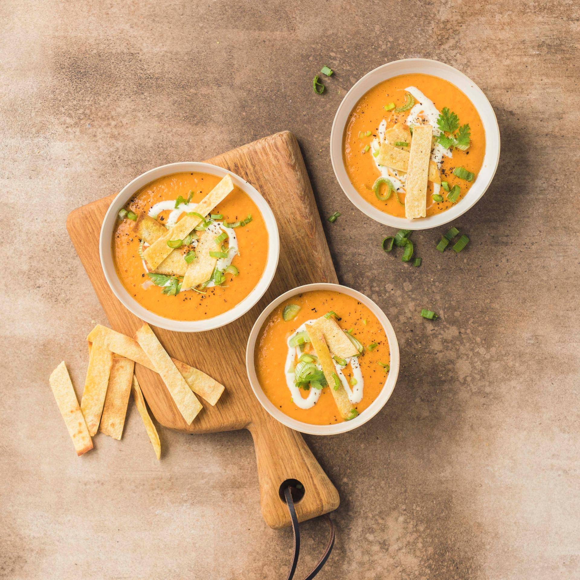 Soupe poulet Enchilada - Recepten Poêles et Casseroles | Moulinex
