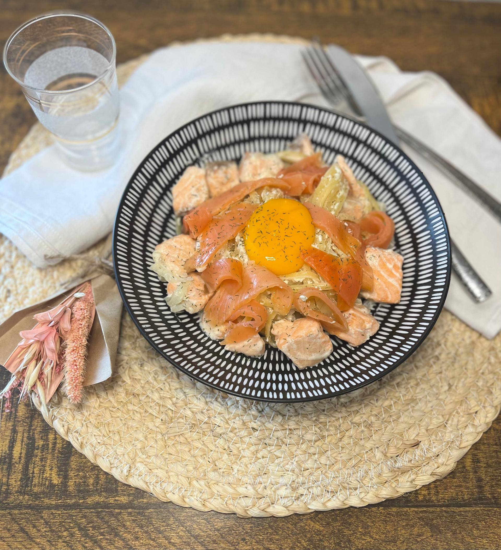 Linguine aux deux saumon - Recepten Companion XL | Moulinex