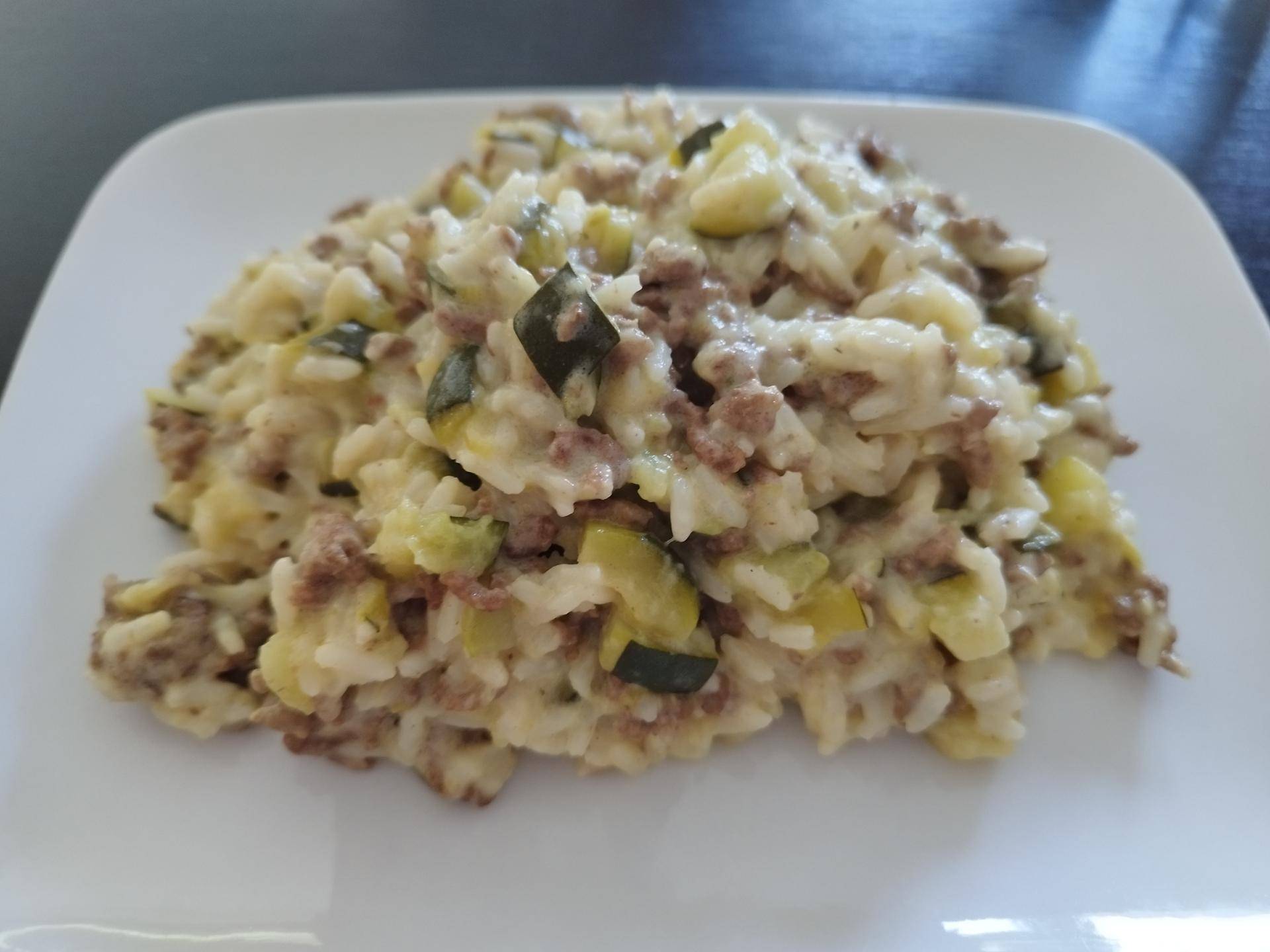 Marmite de riz boeuf courgettes - Recepten Cookeo | Moulinex