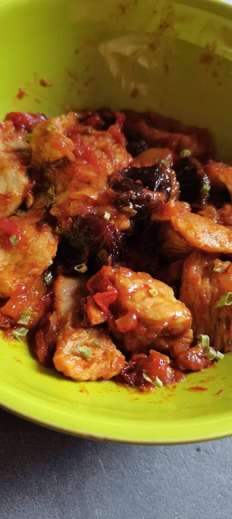 Tajine de poulet aux fruits secs - Recepten Cookeo V3 | Moulinex