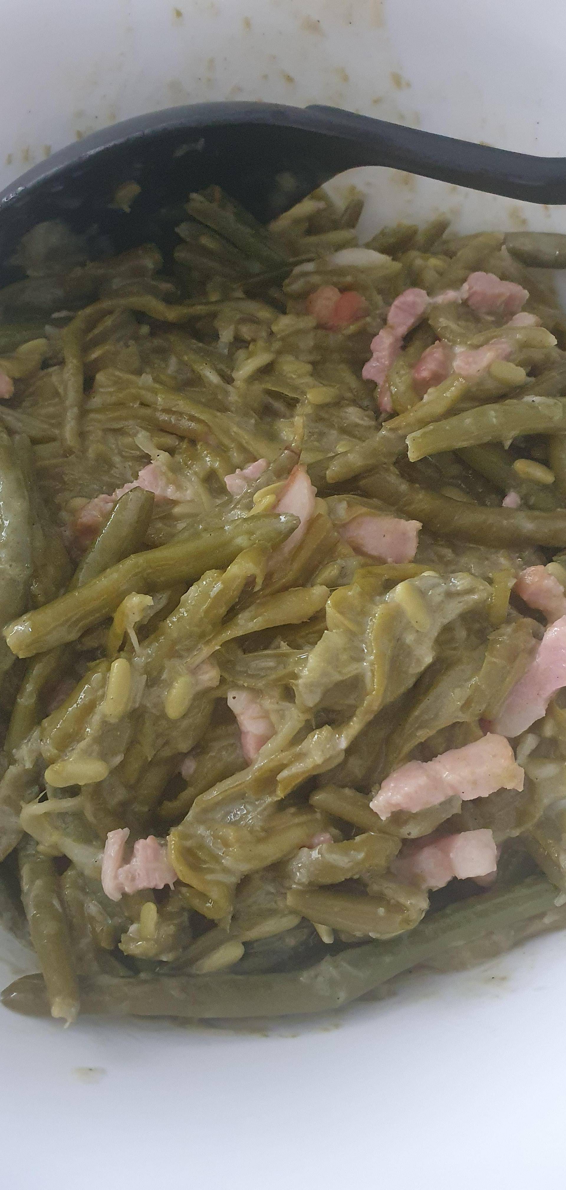 Haricots Verts Carbonara - Recette Companion Connect XL | Moulinex