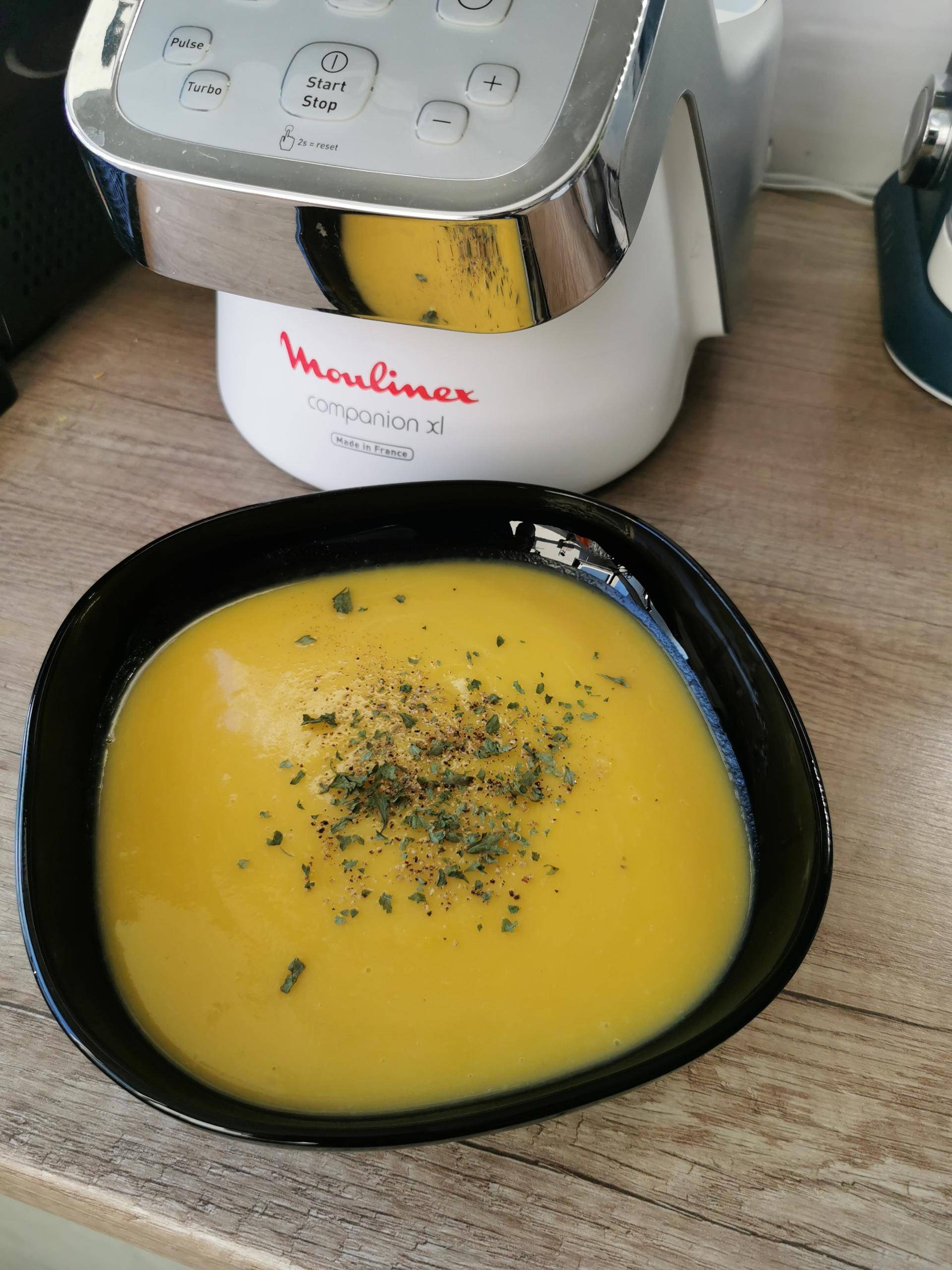 Soupe butternut et lait de coco - Recepten Companion XL | Moulinex