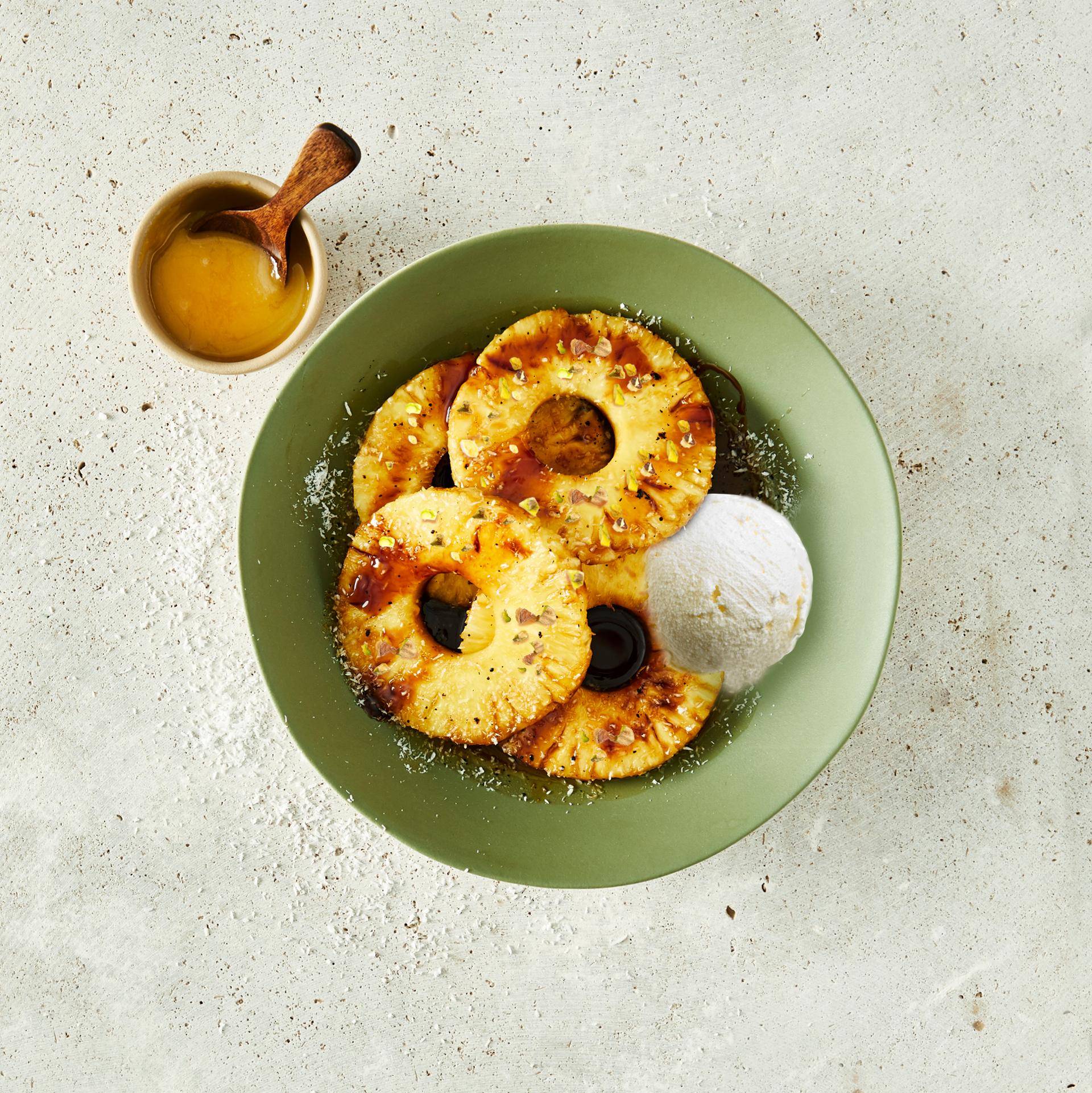 Gekarameliseerde ananas - Recepten Easy Fry Multifunction 15L | Moulinex