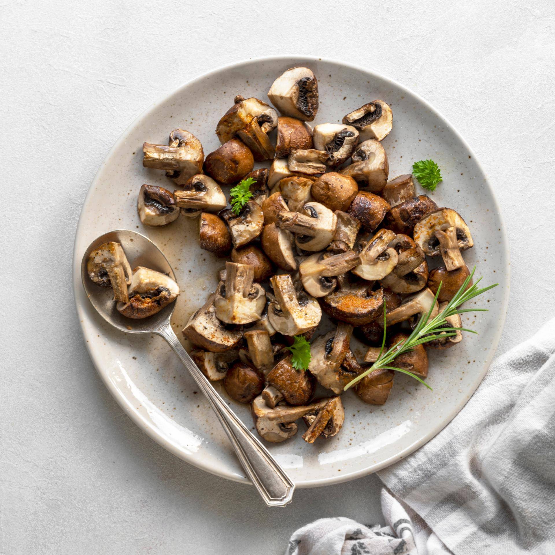 Champignons rôtis - Recette Easy Fry Compact | Moulinex