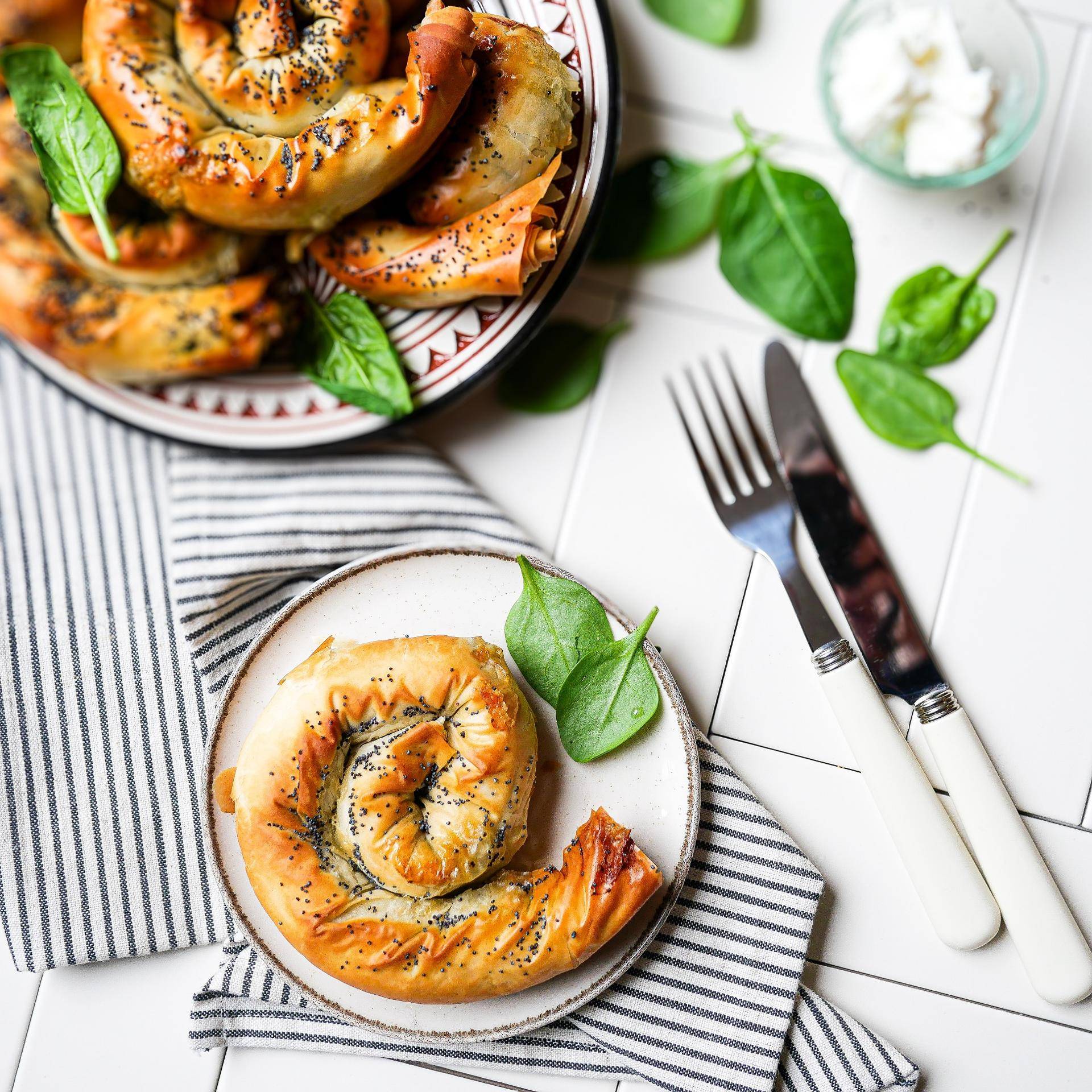 Serpents épinard féta - Recepten EASY FRY & GRILL 2 in 1 MECHANICAL | Moulinex