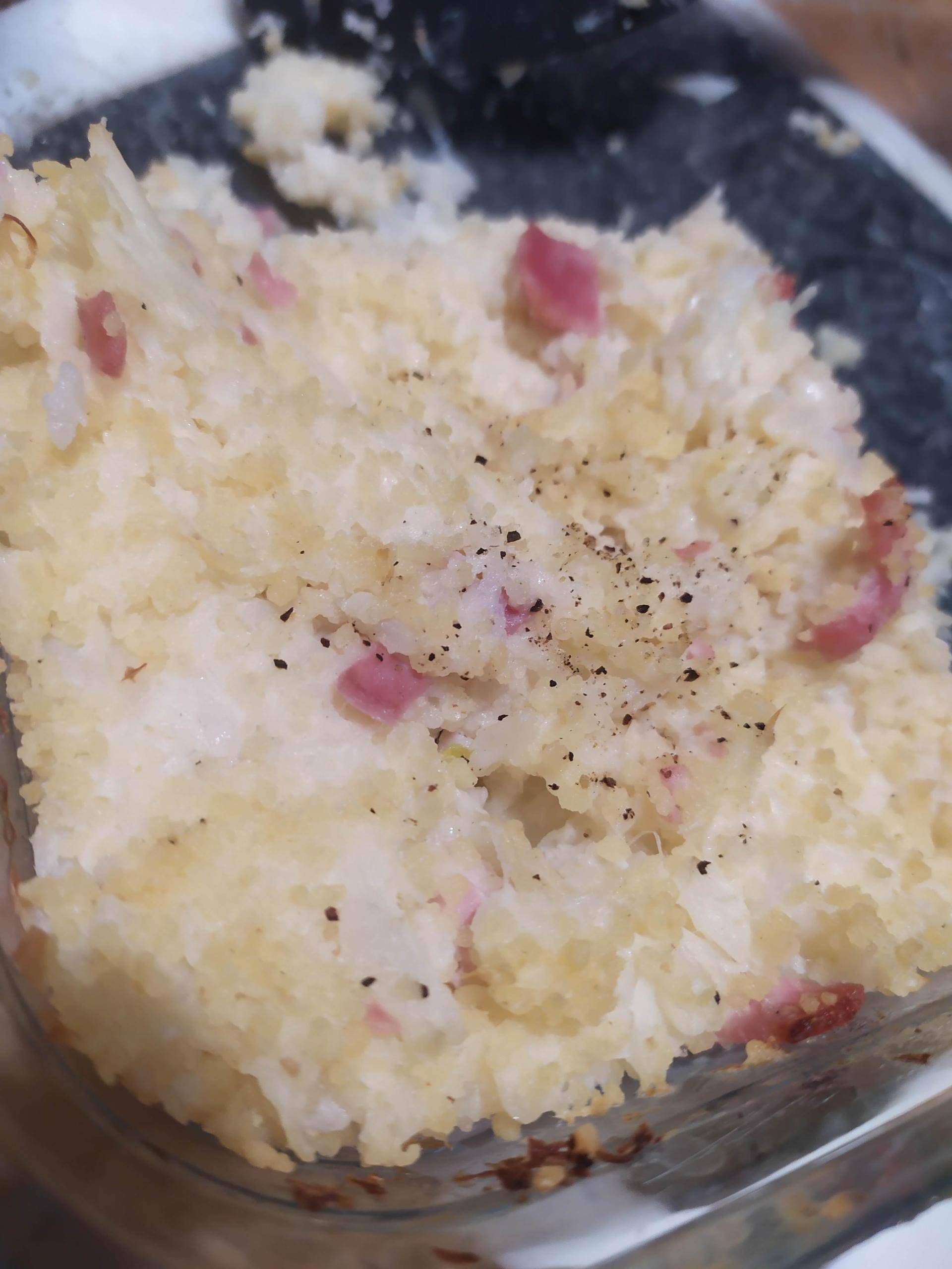 Purée de chou-fleur à la semoule et jambon - Recepten Cookeo | Moulinex