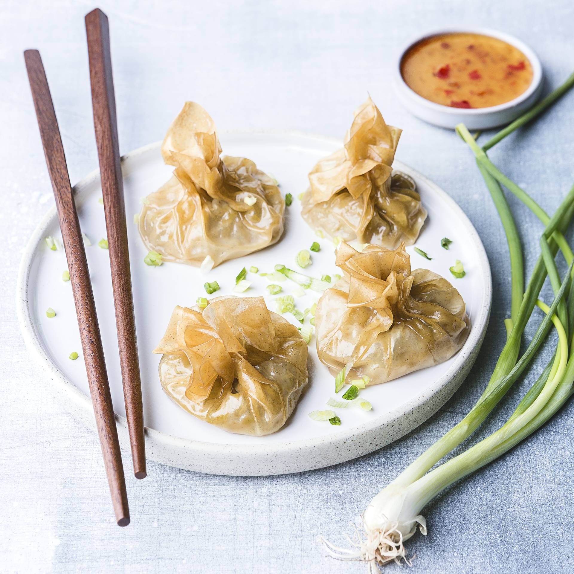 Bouchées vapeur aux légumes rissolés à l’asiatique - Recette Companion XL | Moulinex