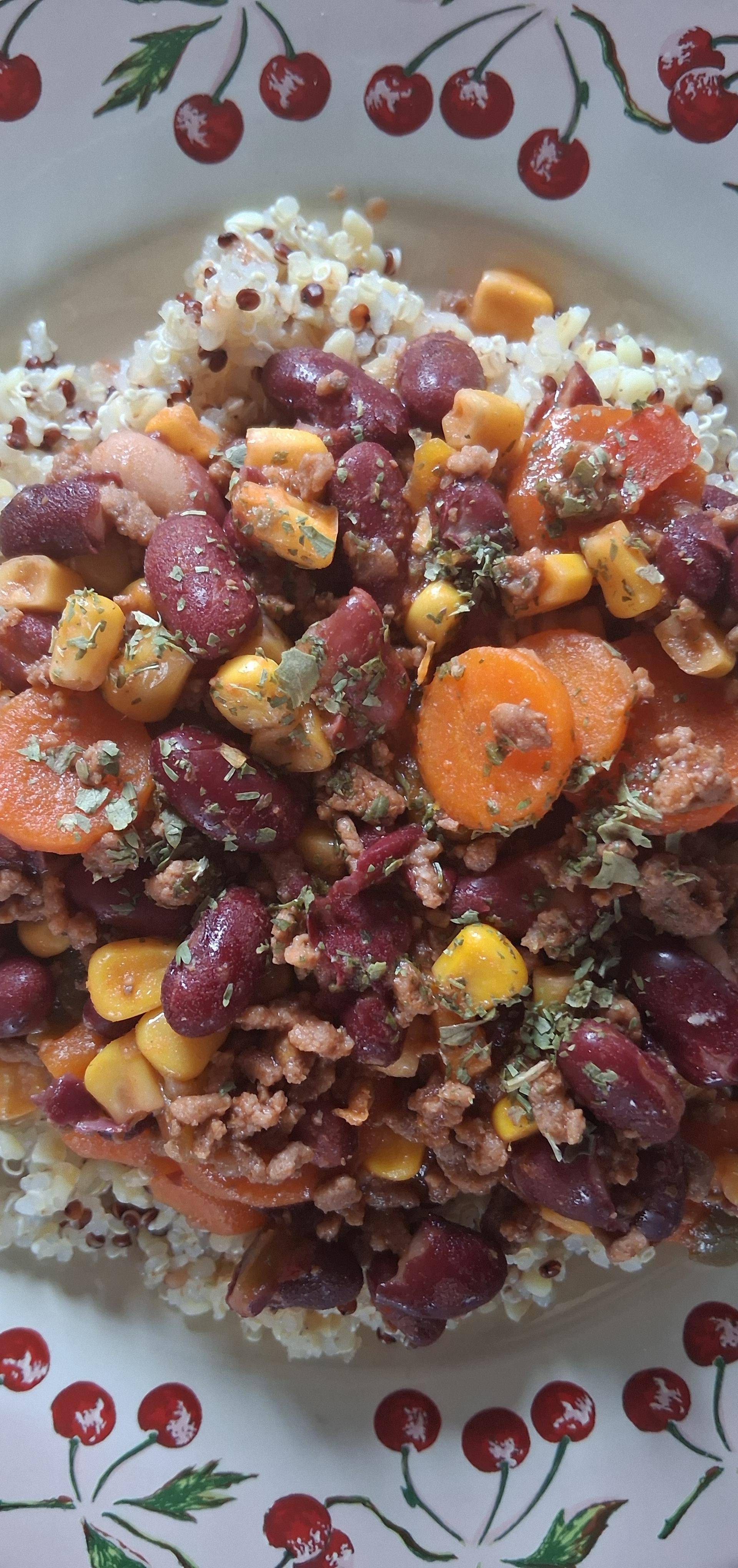 Chili con carne au quinoa Ig bas - Recette Cookeo Infinity Autostir | Moulinex