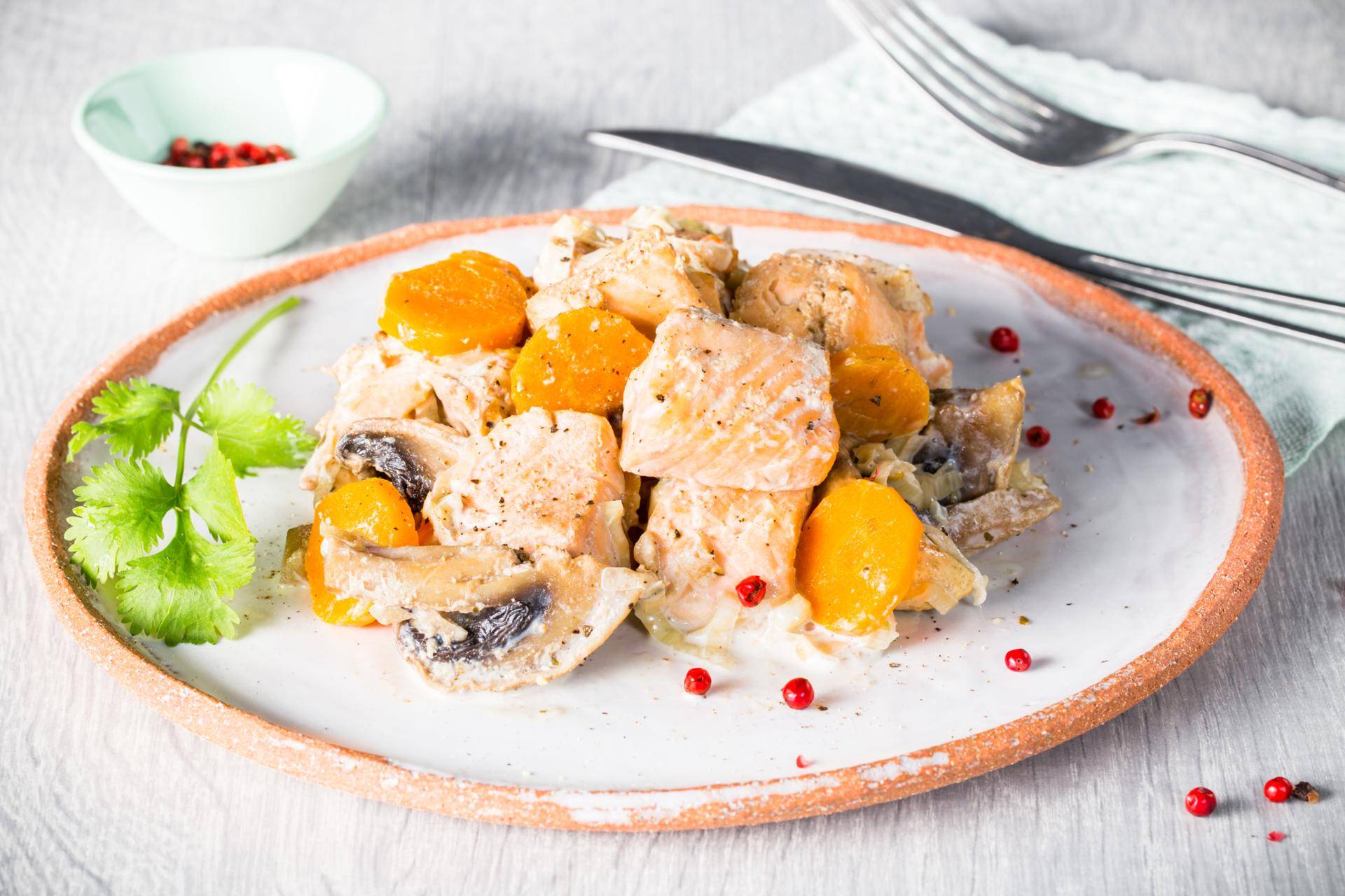 Blanquette de saumon coco - Recette Cookeo | Moulinex
