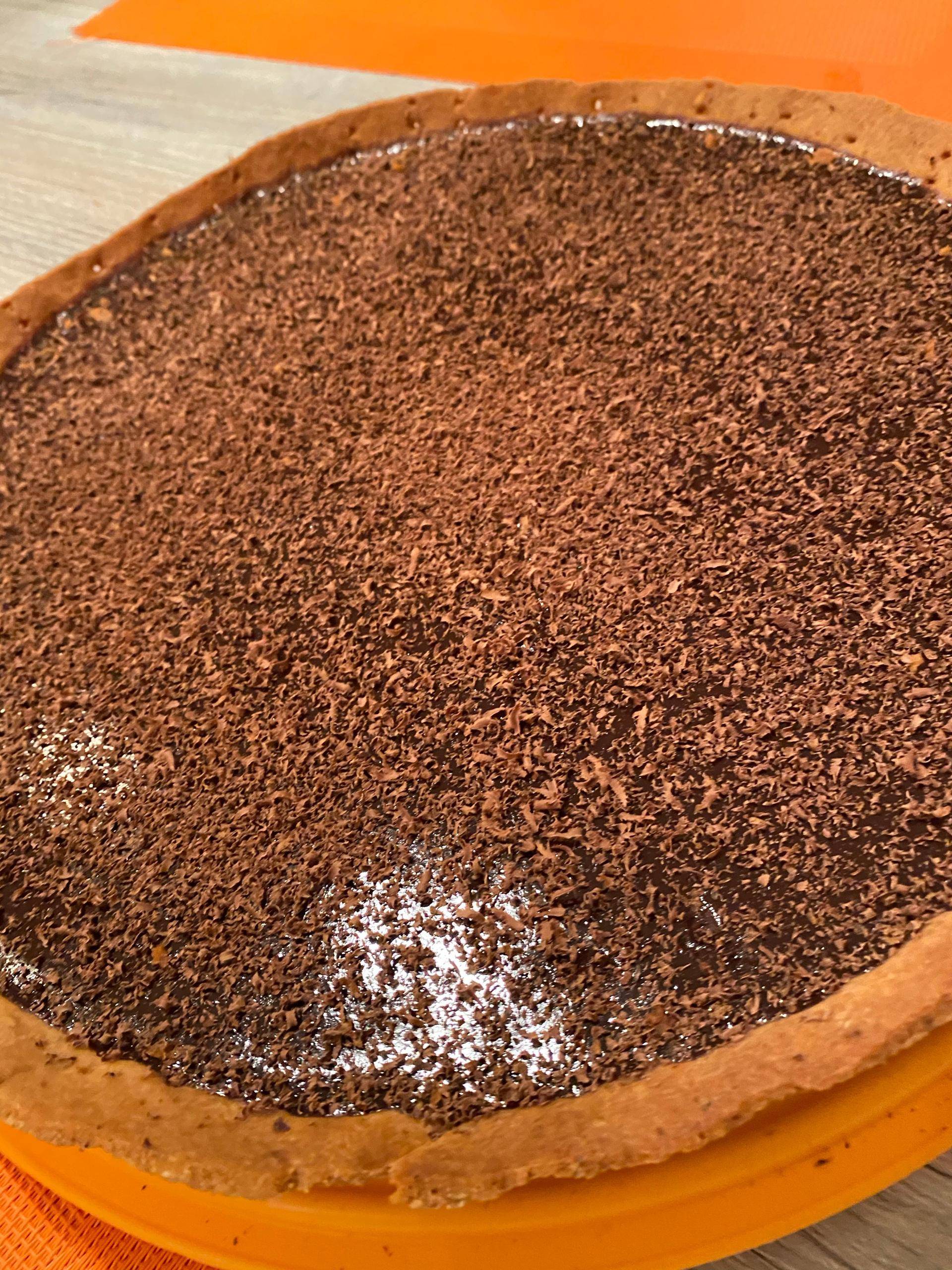 Tarte au chocolat et au caramel beurre salé - Recepten Companion Connect XL | Moulinex