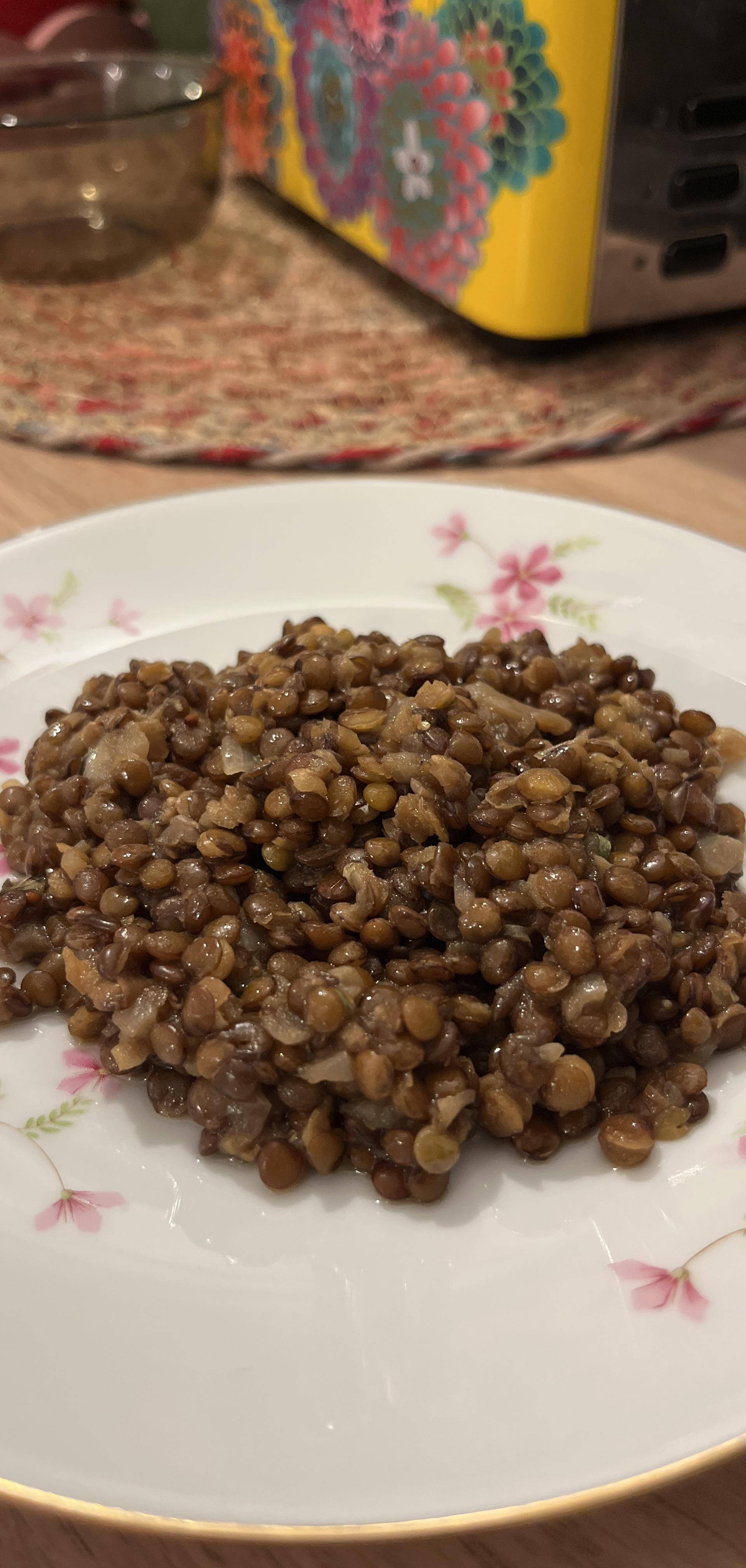 Lentilles vinaigrette - Recette Companion Connect XL | Moulinex