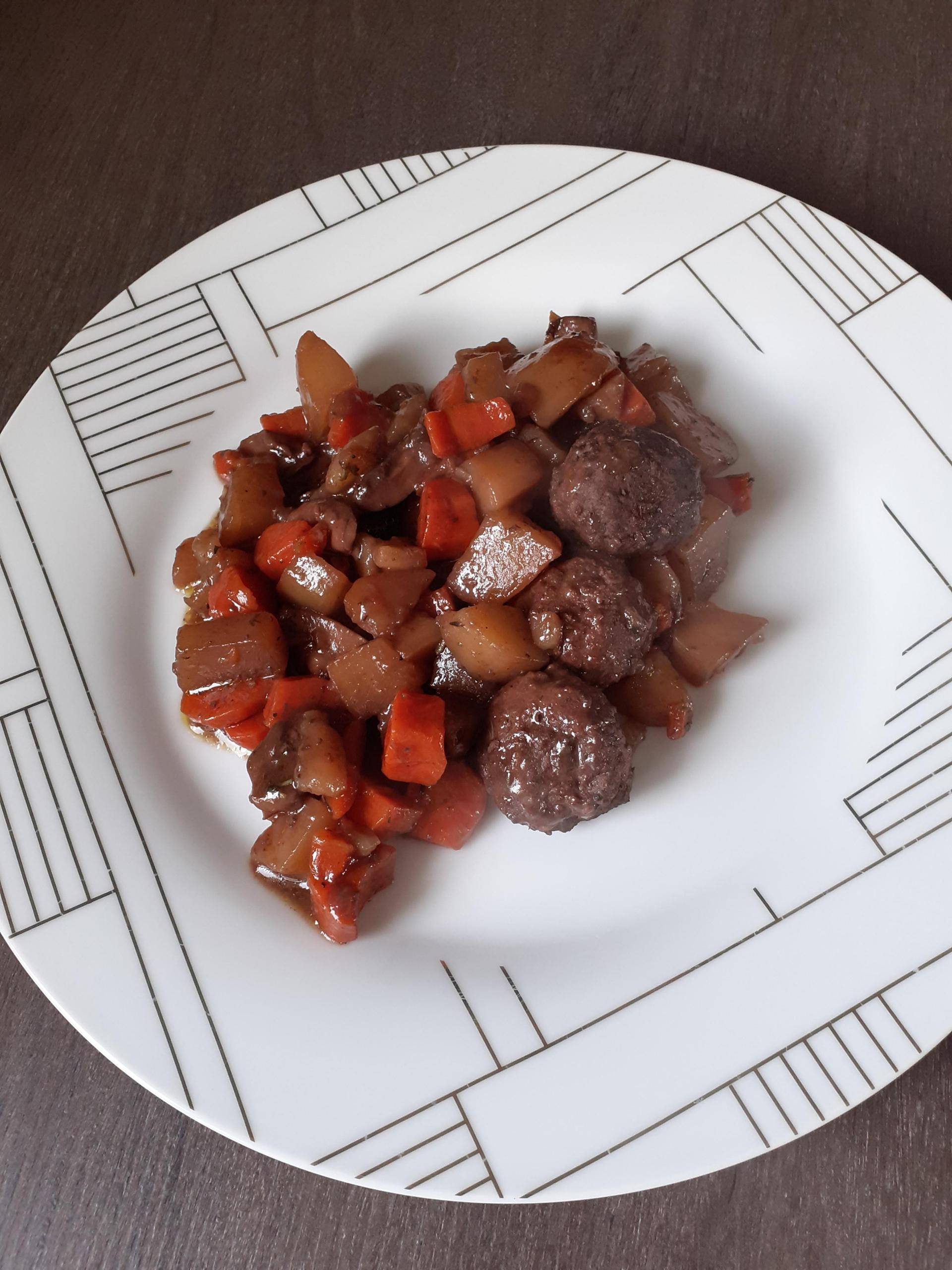 Boulette de boeuf, carotte et pomme de terre - Recepten Cookeo | Moulinex