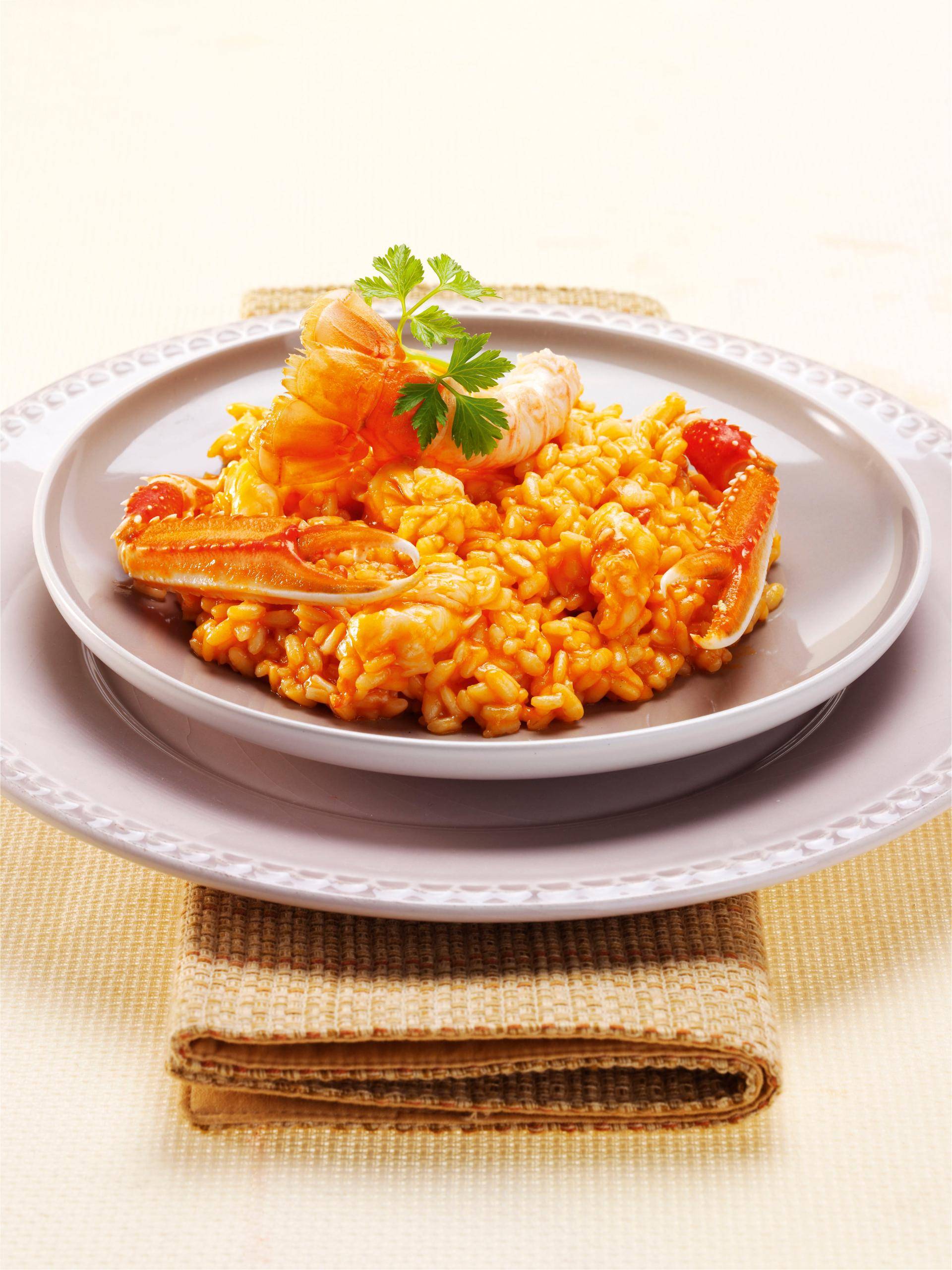 Risotto crémeux aux scampis - Recette Companion Connect | Moulinex