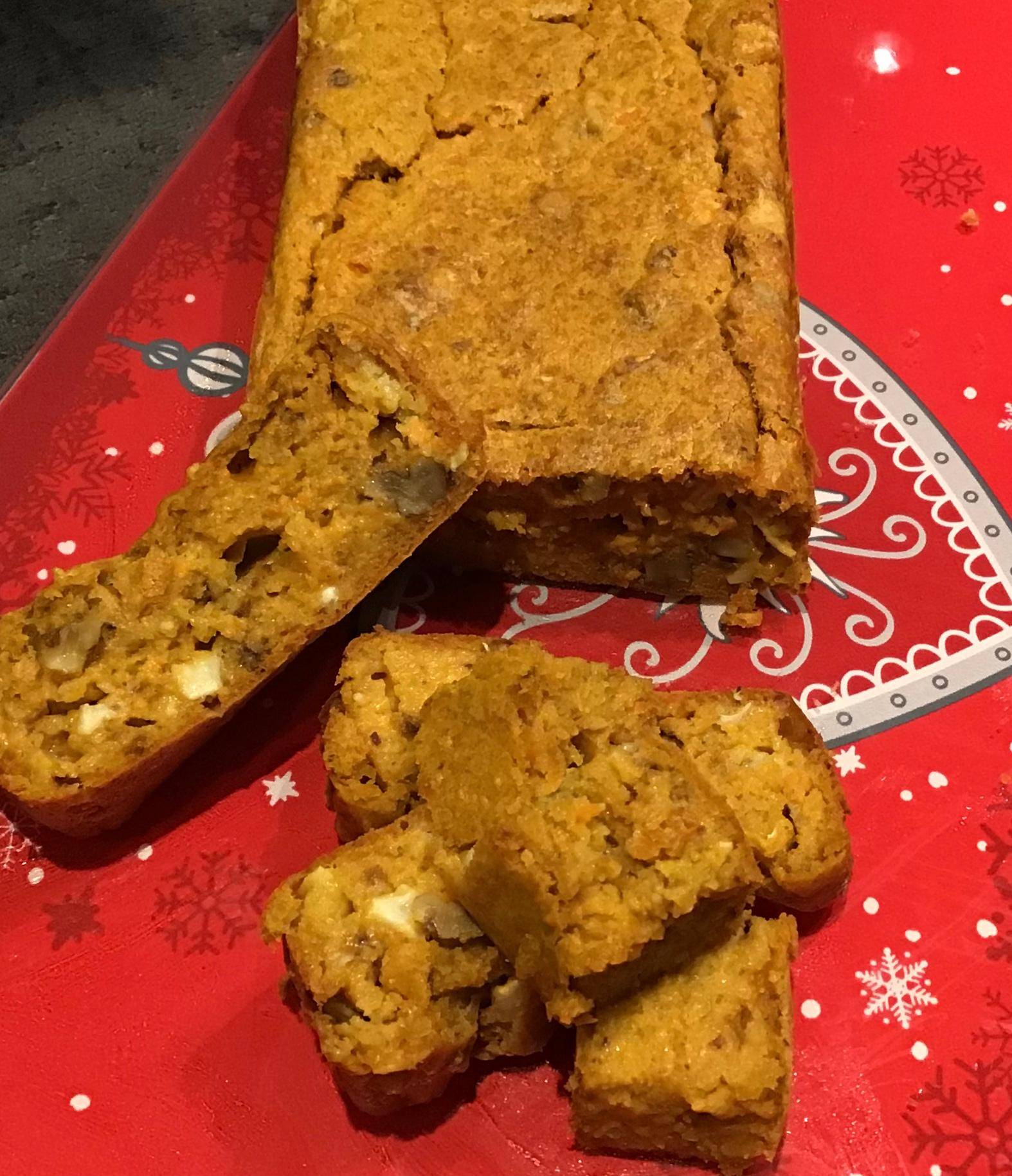 Brownie carotte, chèvre, noix - Recette Companion XL | Moulinex