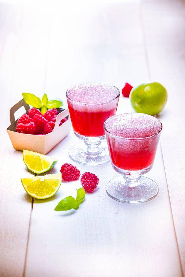 Cocktail framboises et limonade - Recepten Perfectmix + | Moulinex