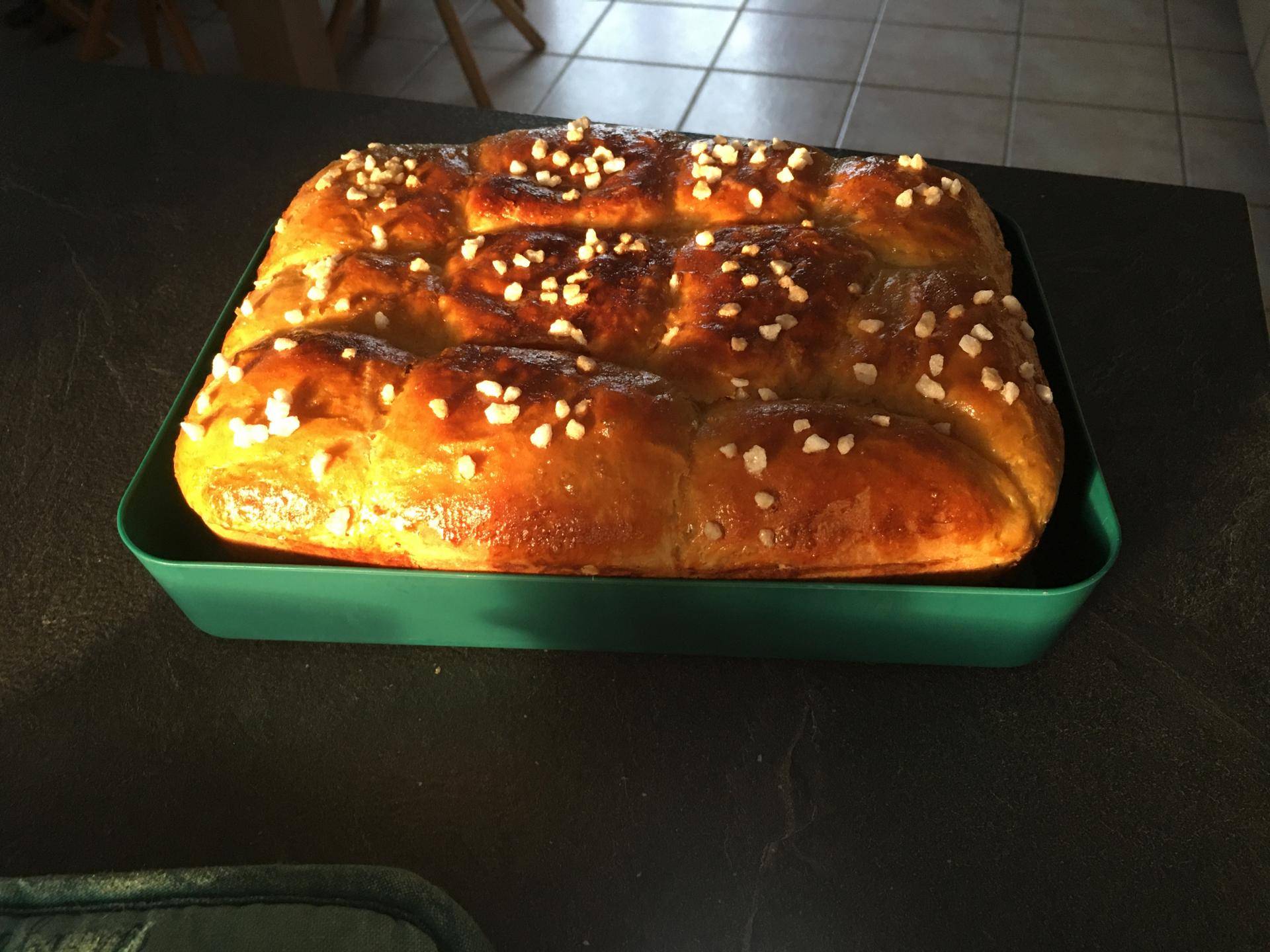 Ma brioche filante au sucre perlé - Recepten Companion Connect XL | Moulinex