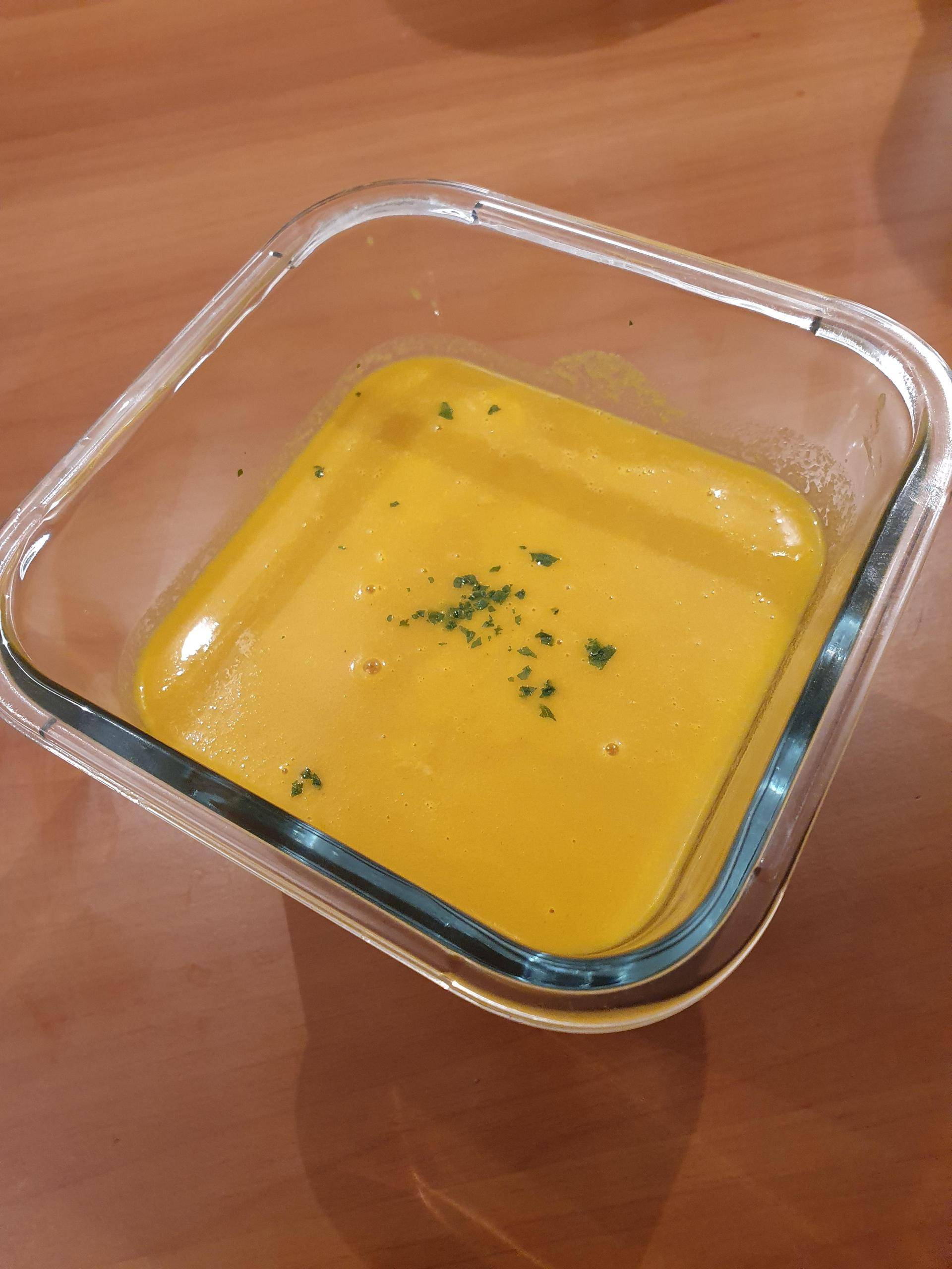 Soupe carotte pomme coco curry - Recepten Companion Connect XL | Moulinex
