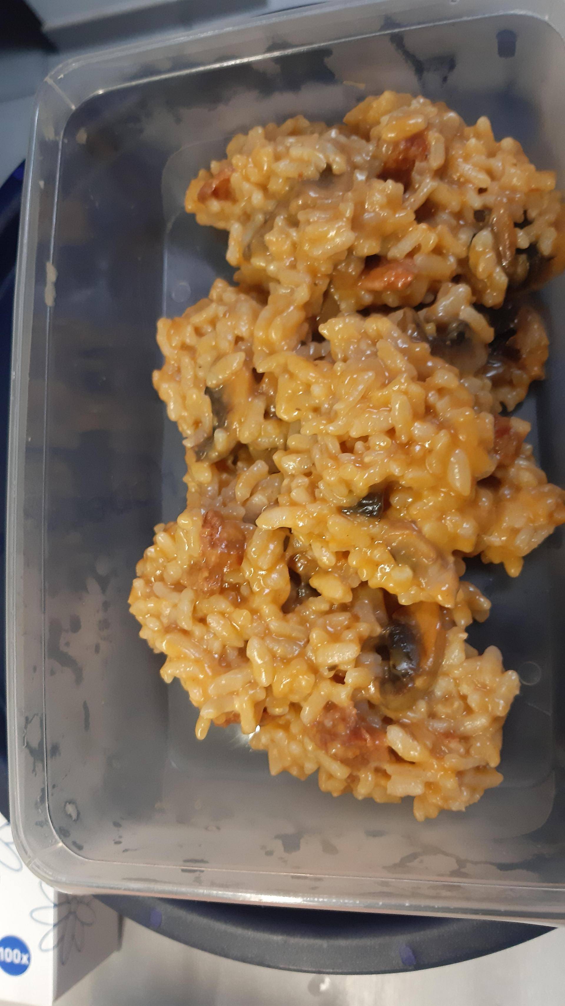 Risotto chorizo champignons - Recepten Cookeo | Moulinex