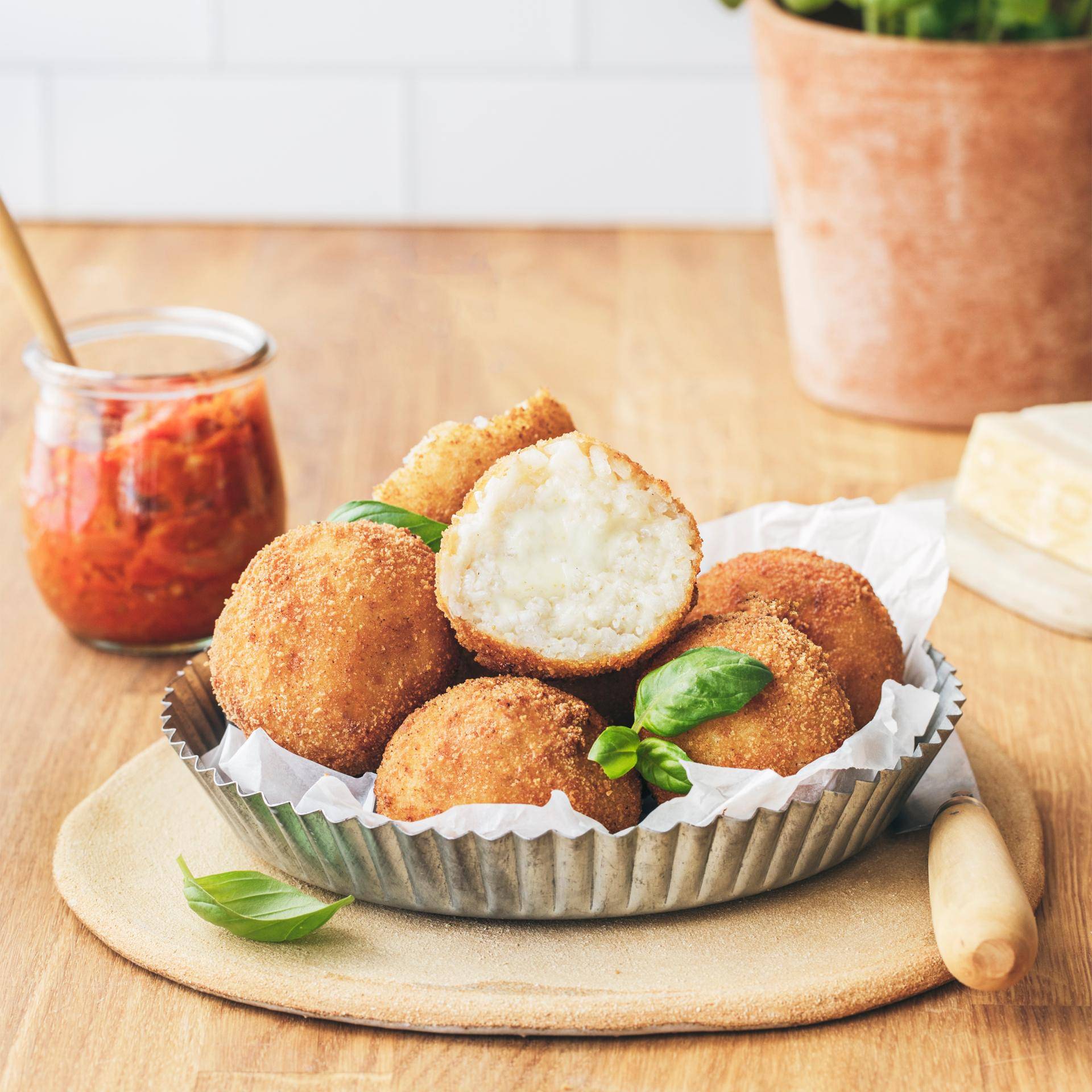 Arancini - Recette Dual EasyFry&Grill | Moulinex