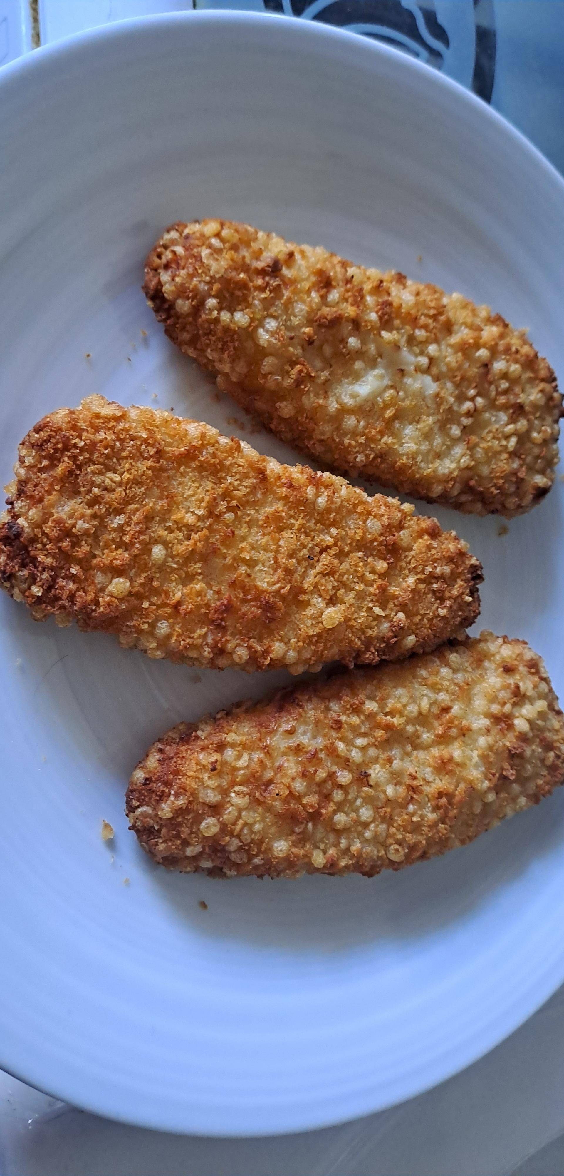 Filet de colin d'Alaska panés aux céréale croustillantes - Recette Easy Fry Mega | Moulinex