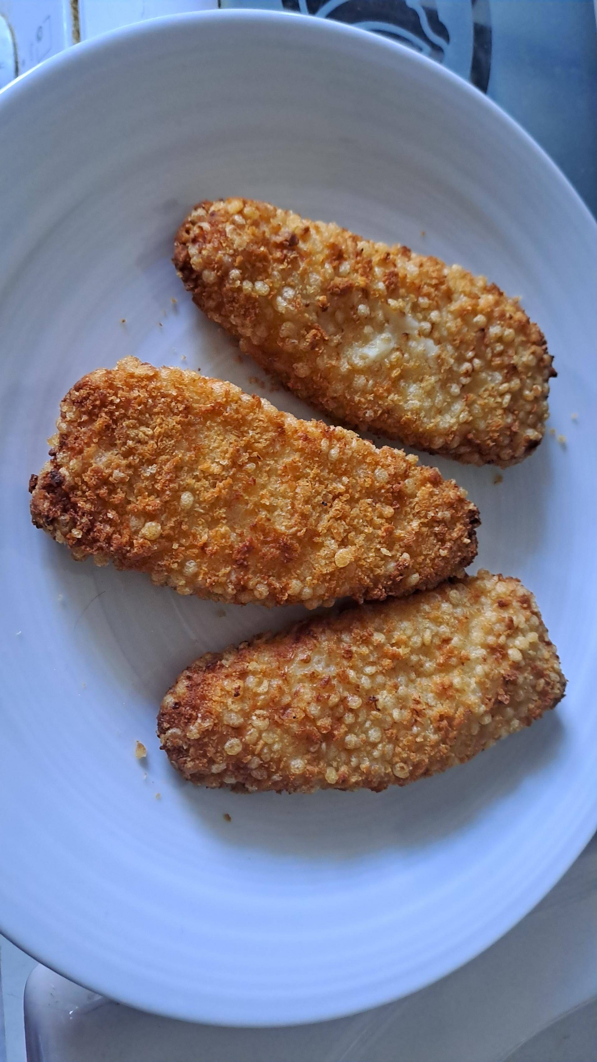 Filet de colin d'Alaska panés aux céréale croustillantes - Recette Easy Fry Mega | Moulinex