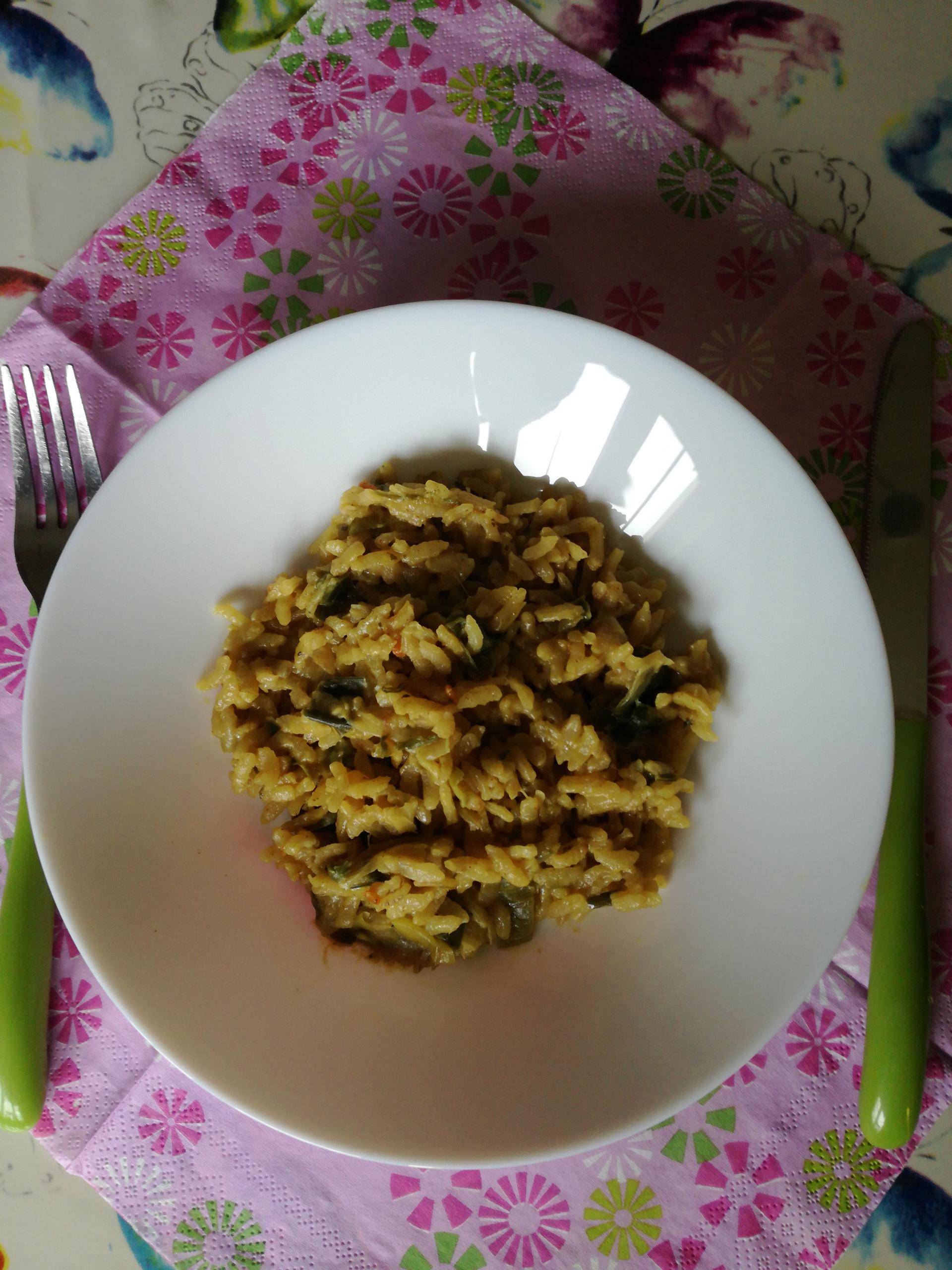 Risotto crémeux au poireau et lait de coco - Recette Cookeo | Moulinex