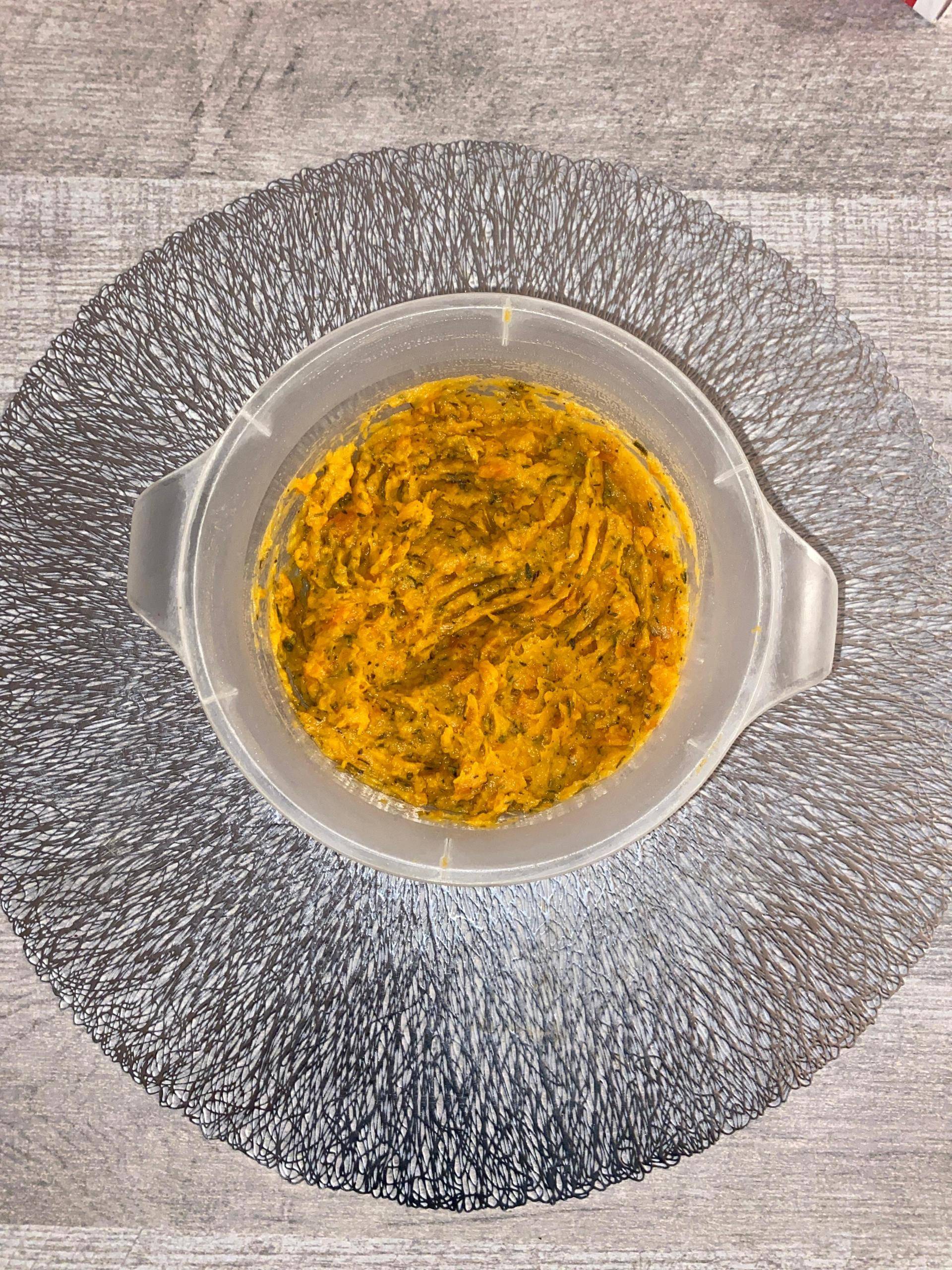 Purée de patates douces et carottes - Recepten Cookeo | Moulinex