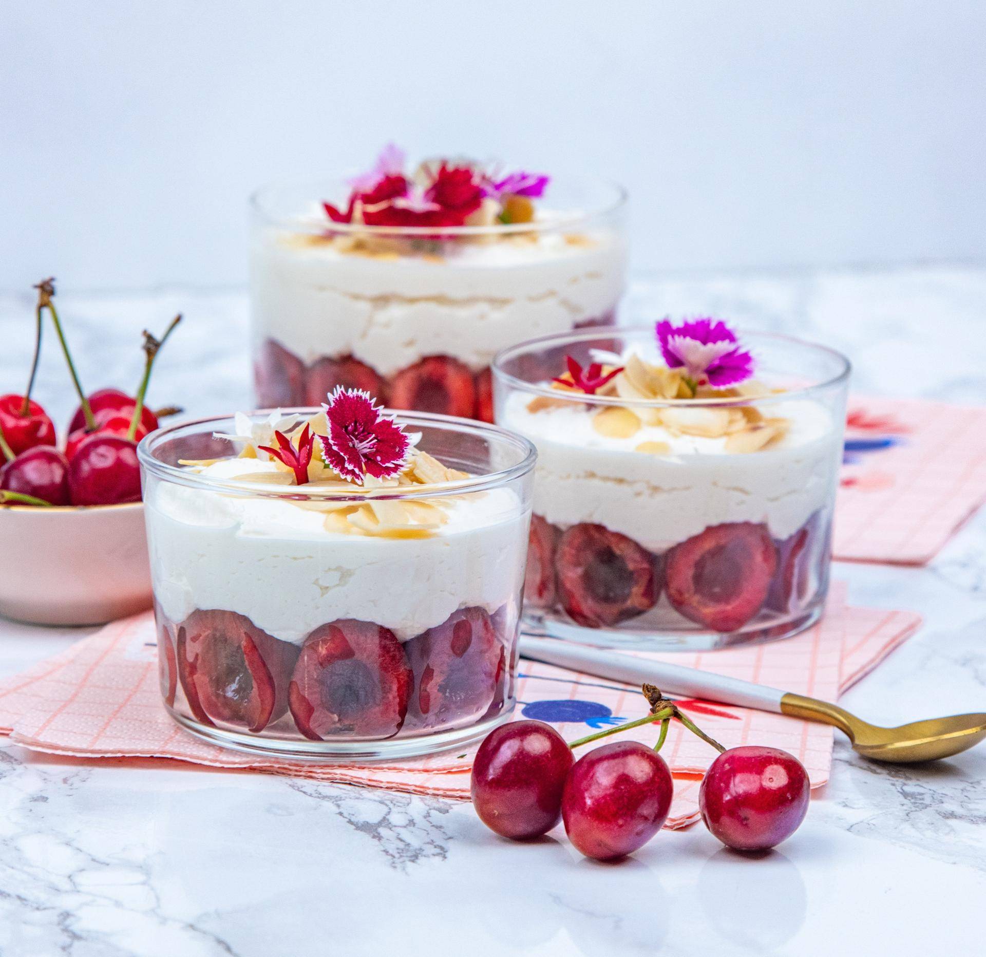 Tiramisu cerise amande - Recepten Companion | Moulinex