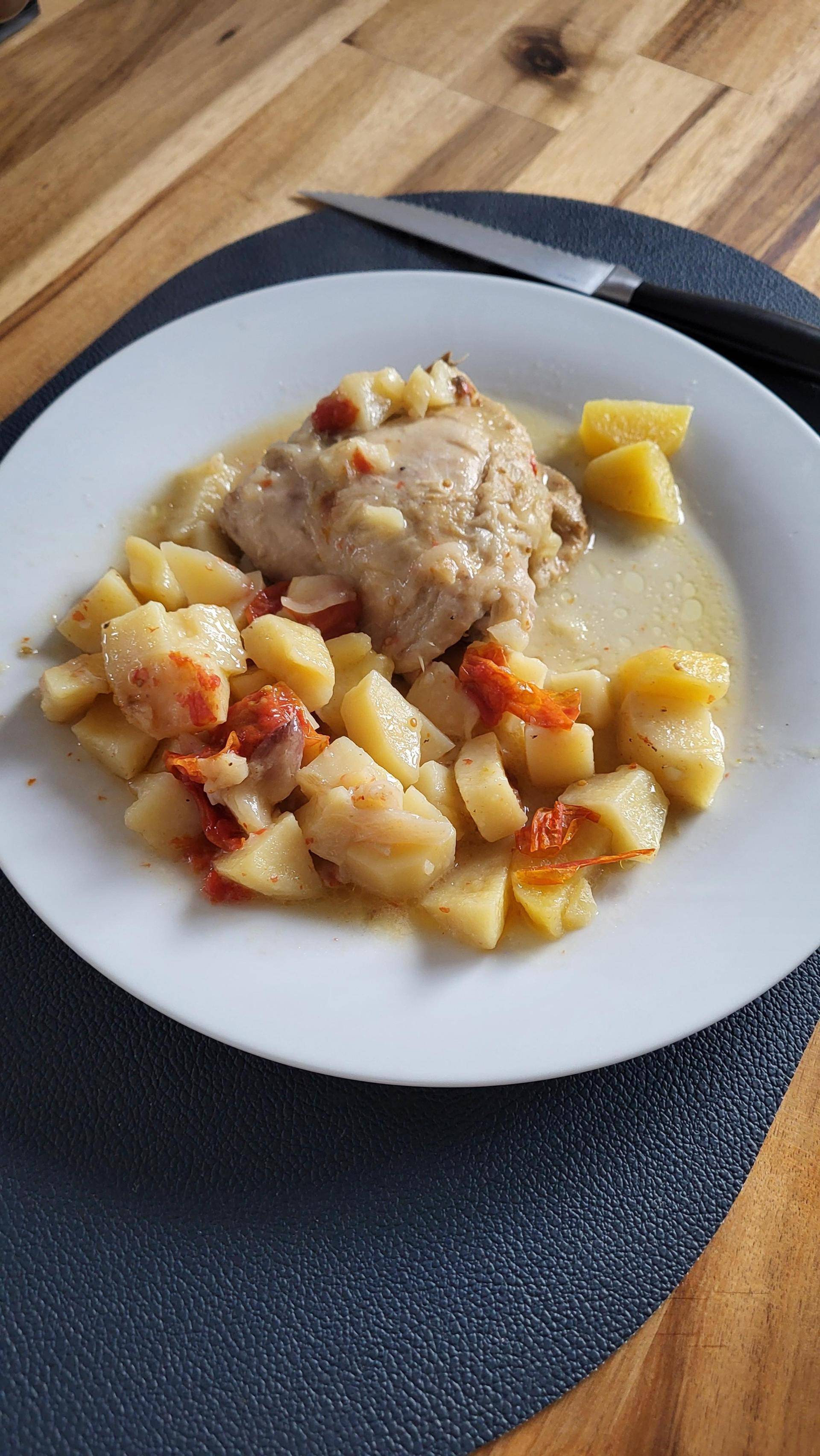 Haut de cuisse de poulet au roquefort - Recepten Cookeo V3 | Moulinex