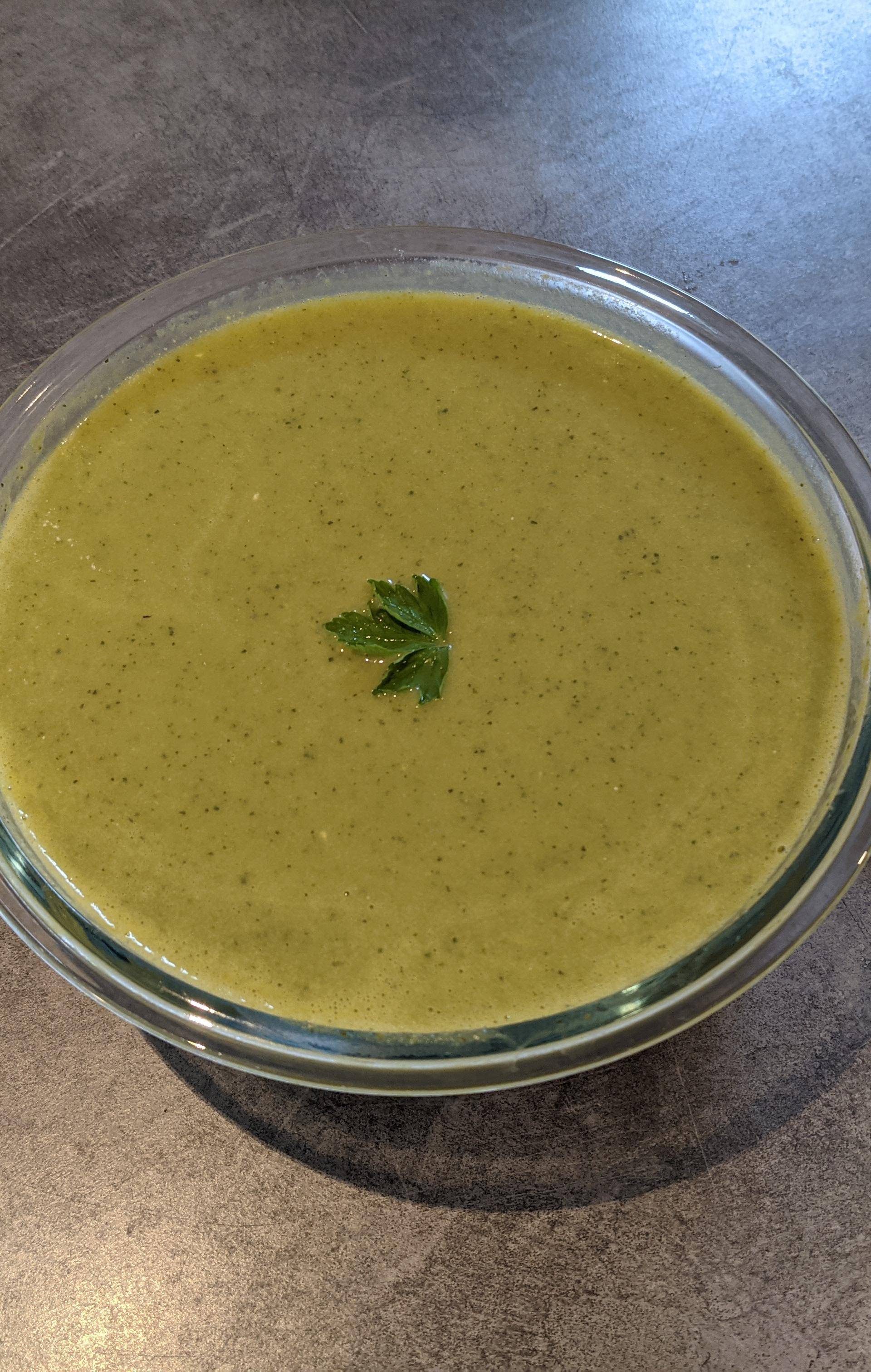 Velouté à la ciboulette - Recette Companion Connect XL | Moulinex