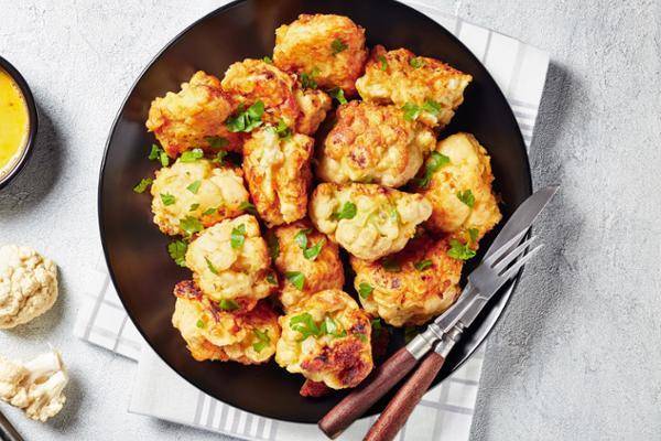 Chou-fleur croquant au curry - Recette Easy Fry Mega | Moulinex