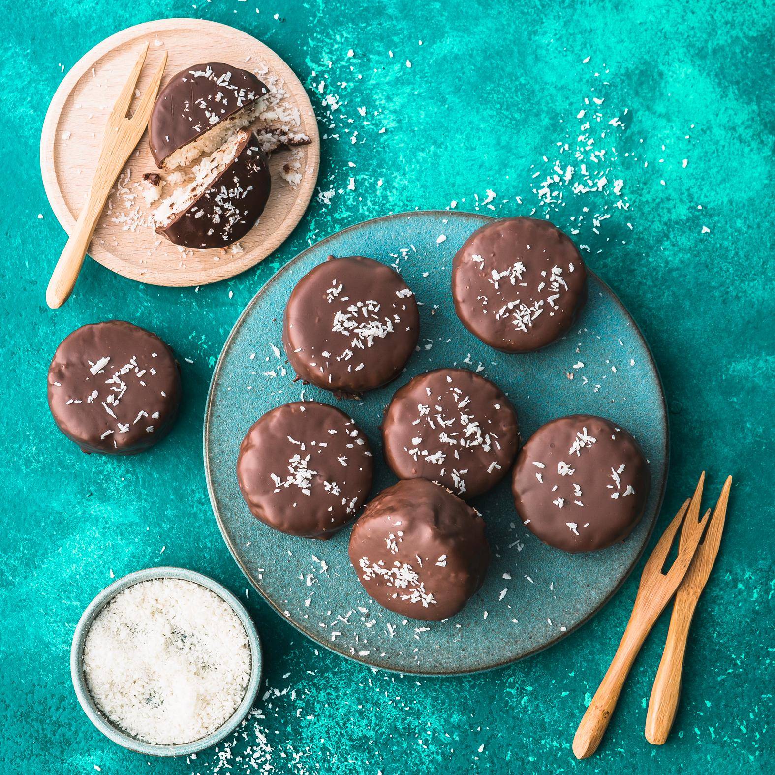 Bouchées chocolat à la noix de coco - Recette Companion | Moulinex