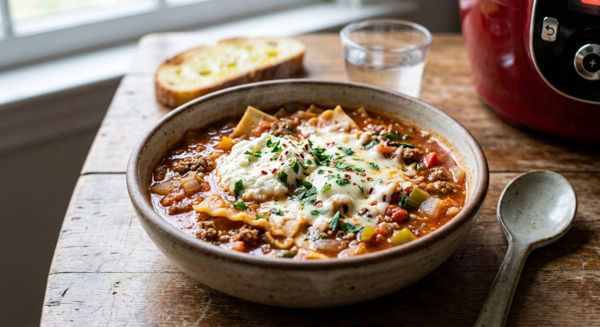 Lasagna Soup - Recette Cookeo 9in1 | Moulinex
