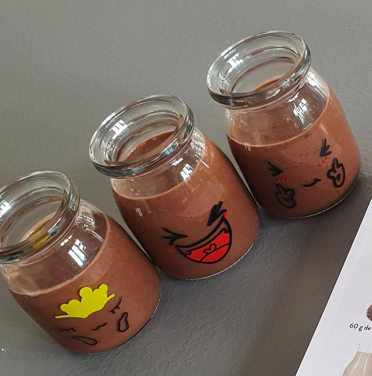 Double mousse au chocolat healthy - Recepten Companion Connect XL | Moulinex
