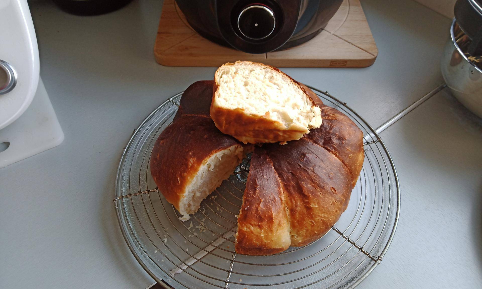 Brioche aux blancs d'œufs - Recette Cookeo Infinity Autostir | Moulinex
