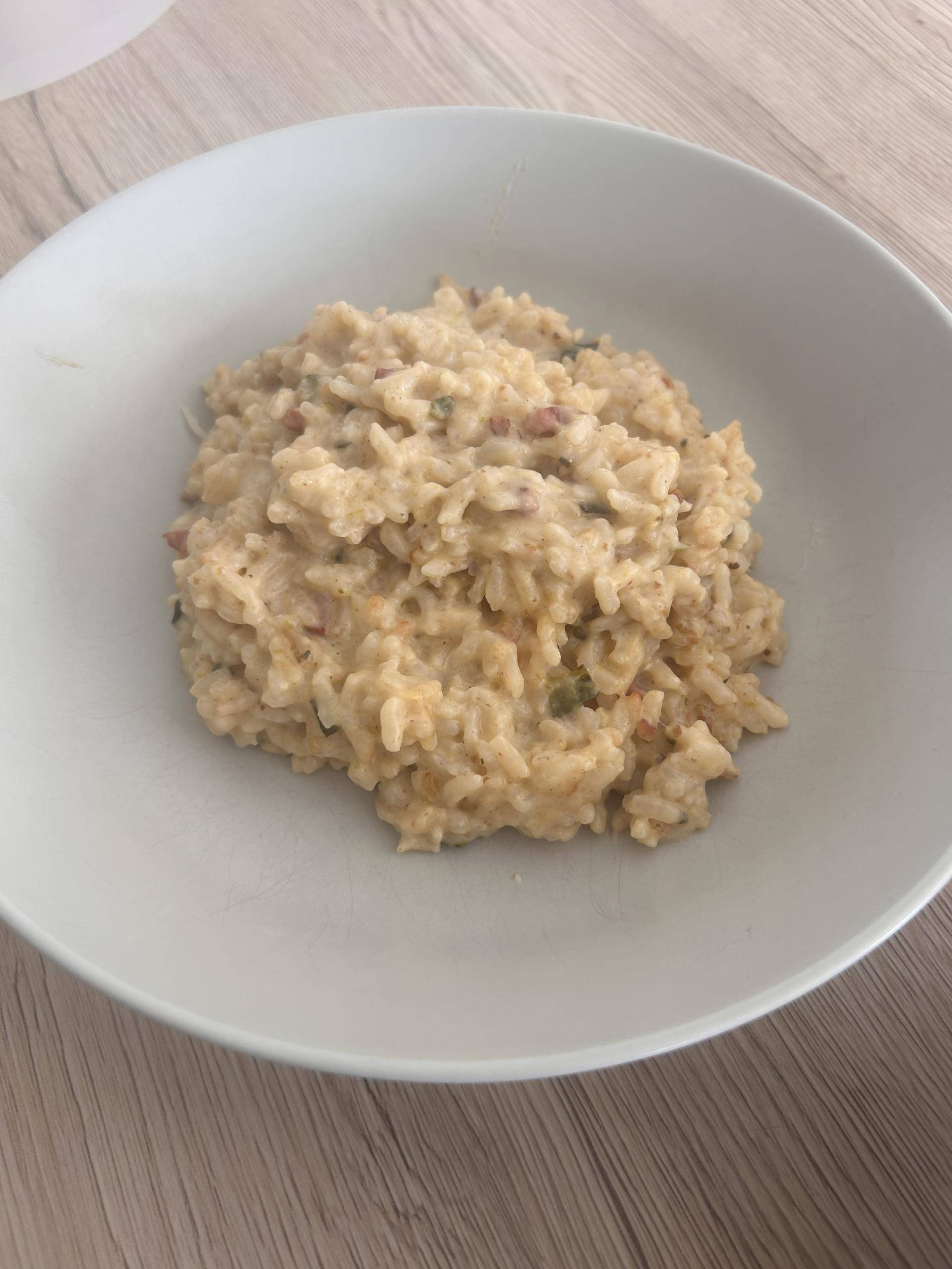 Risotto courgettes bacon - Recette Cookeo | Moulinex