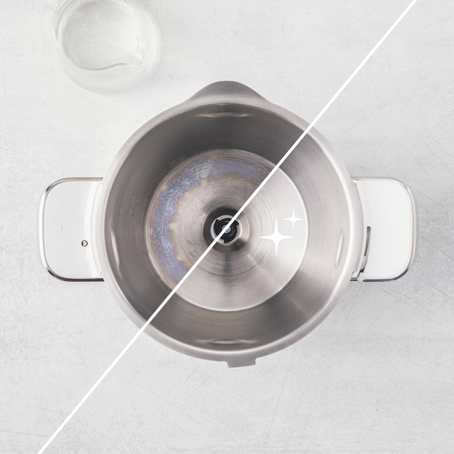 Nettoyage fond du bol - Recette Companion | Moulinex