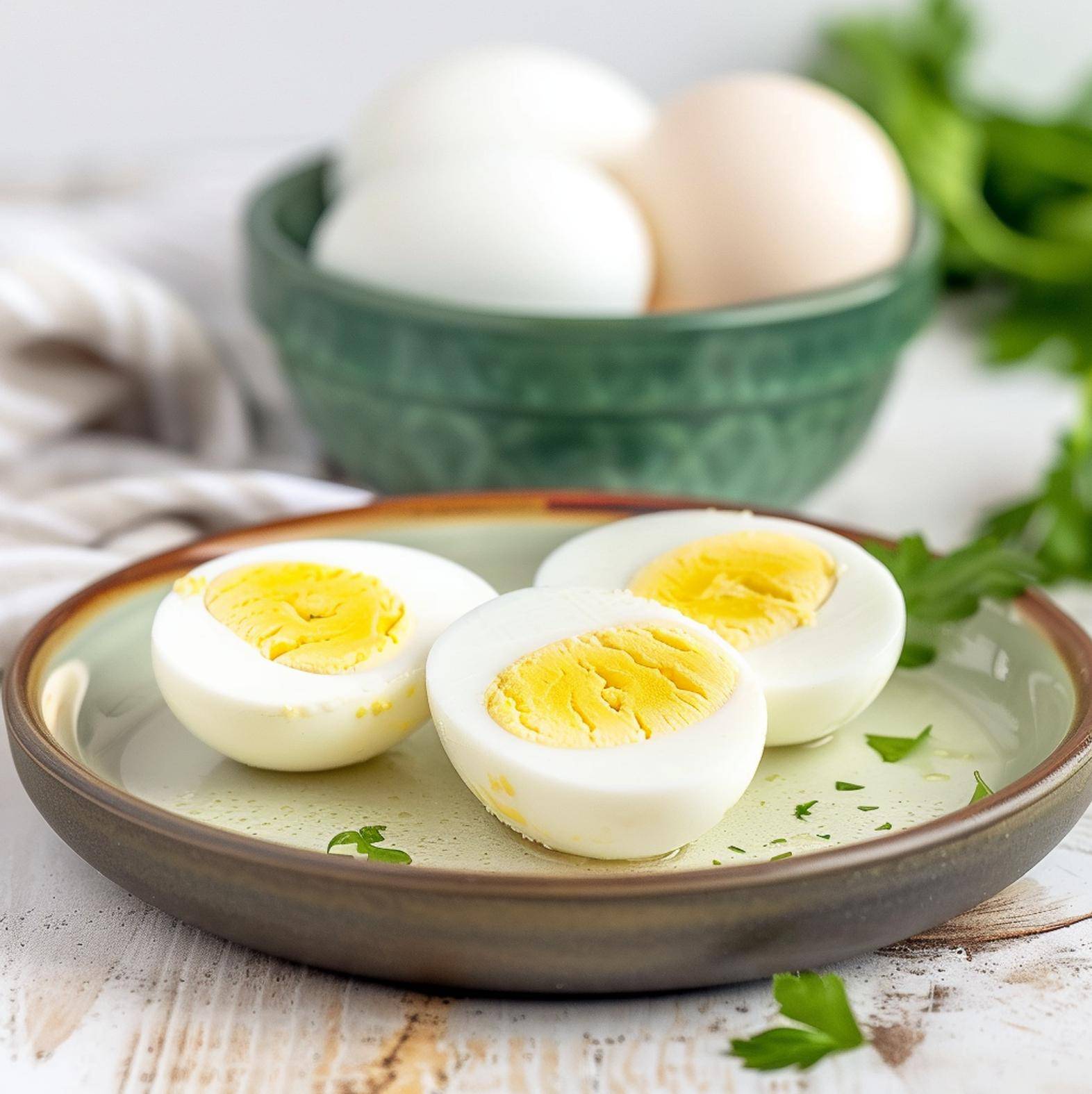 Hardgekookte eieren - Recepten Easy Fry Mega | Moulinex