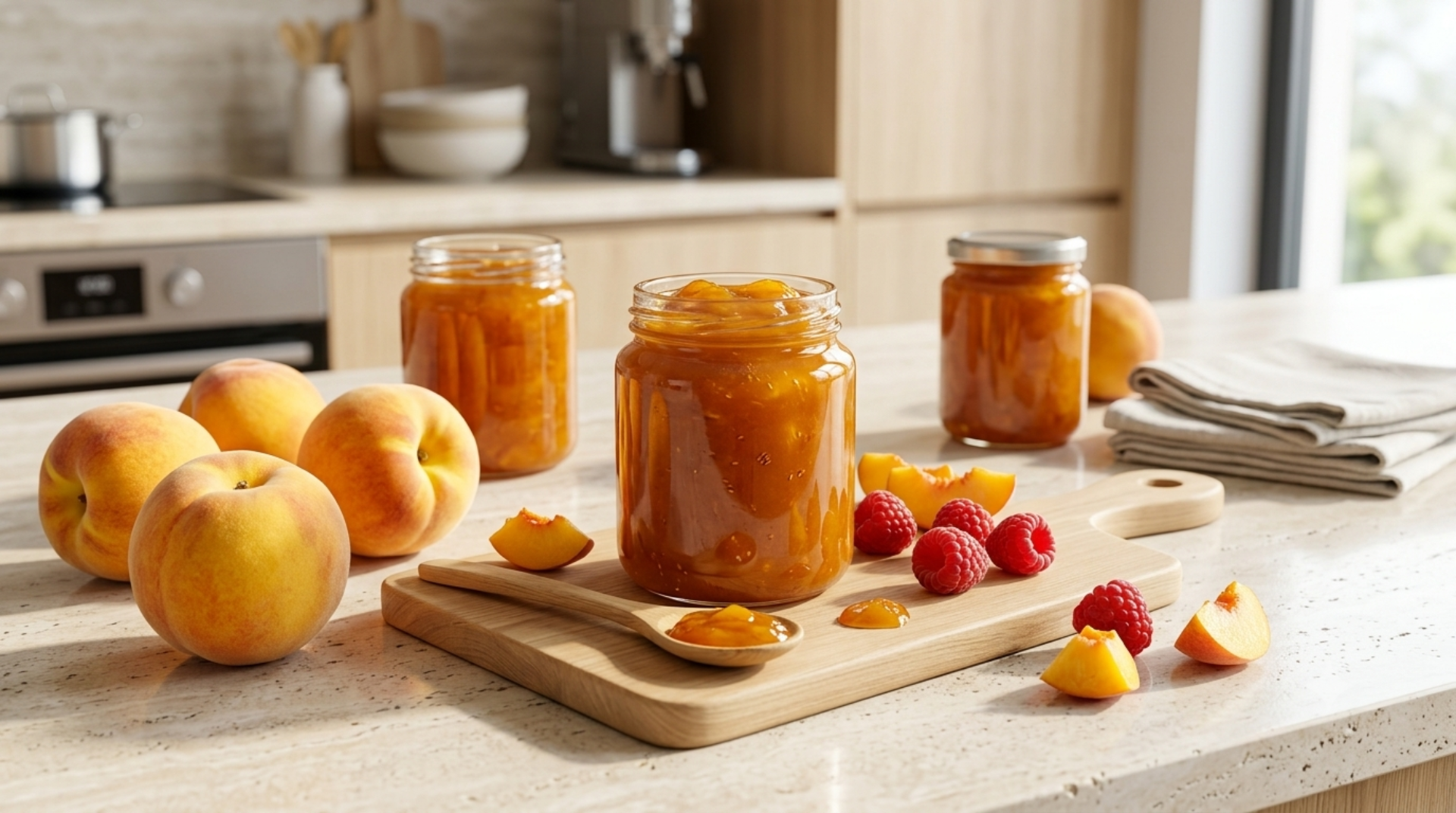 Confiture de pêche - Recette Cookeo Infinity Autostir | Moulinex