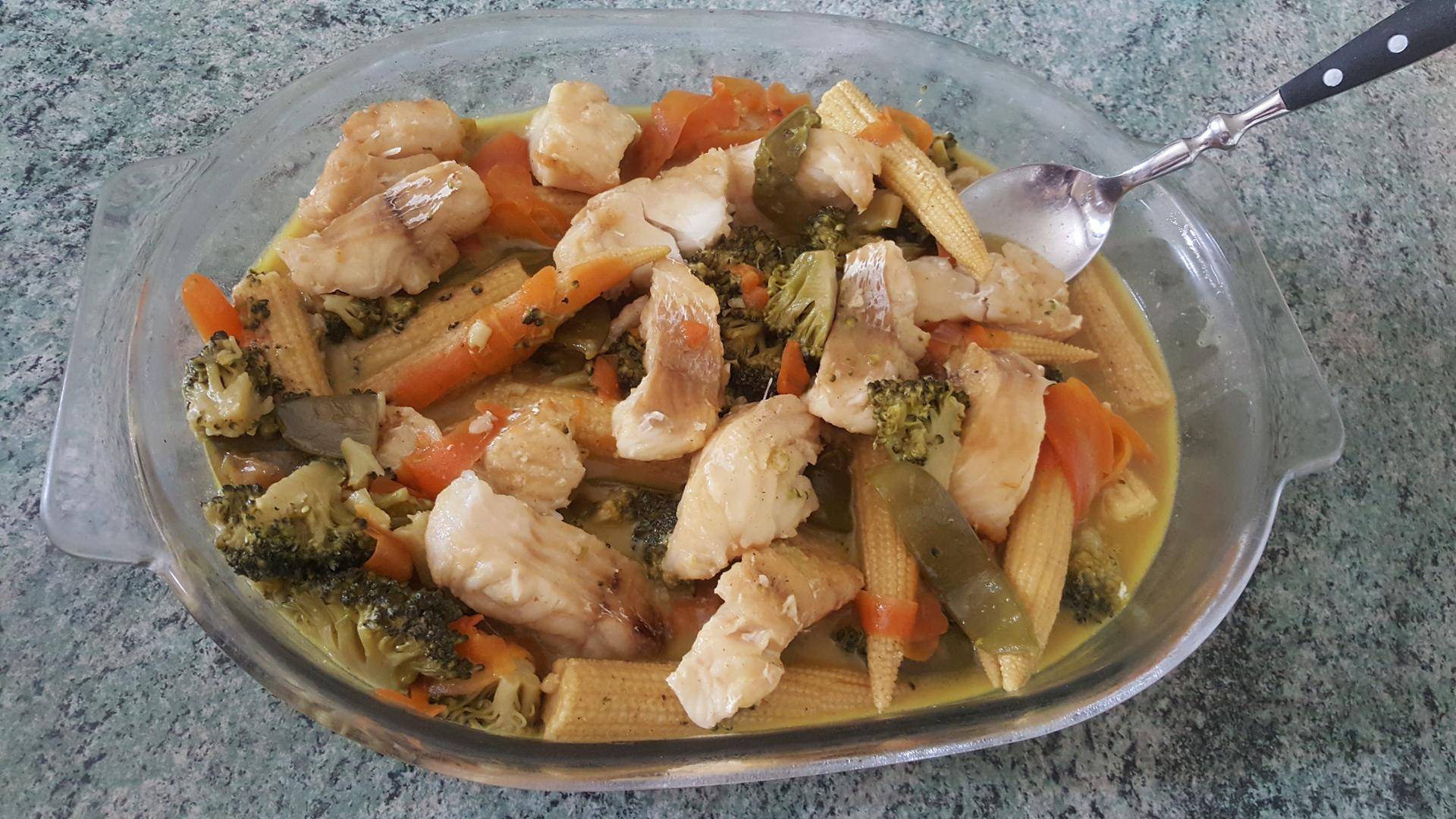 Filet de lingue au curry - Recepten Cookeo | Moulinex