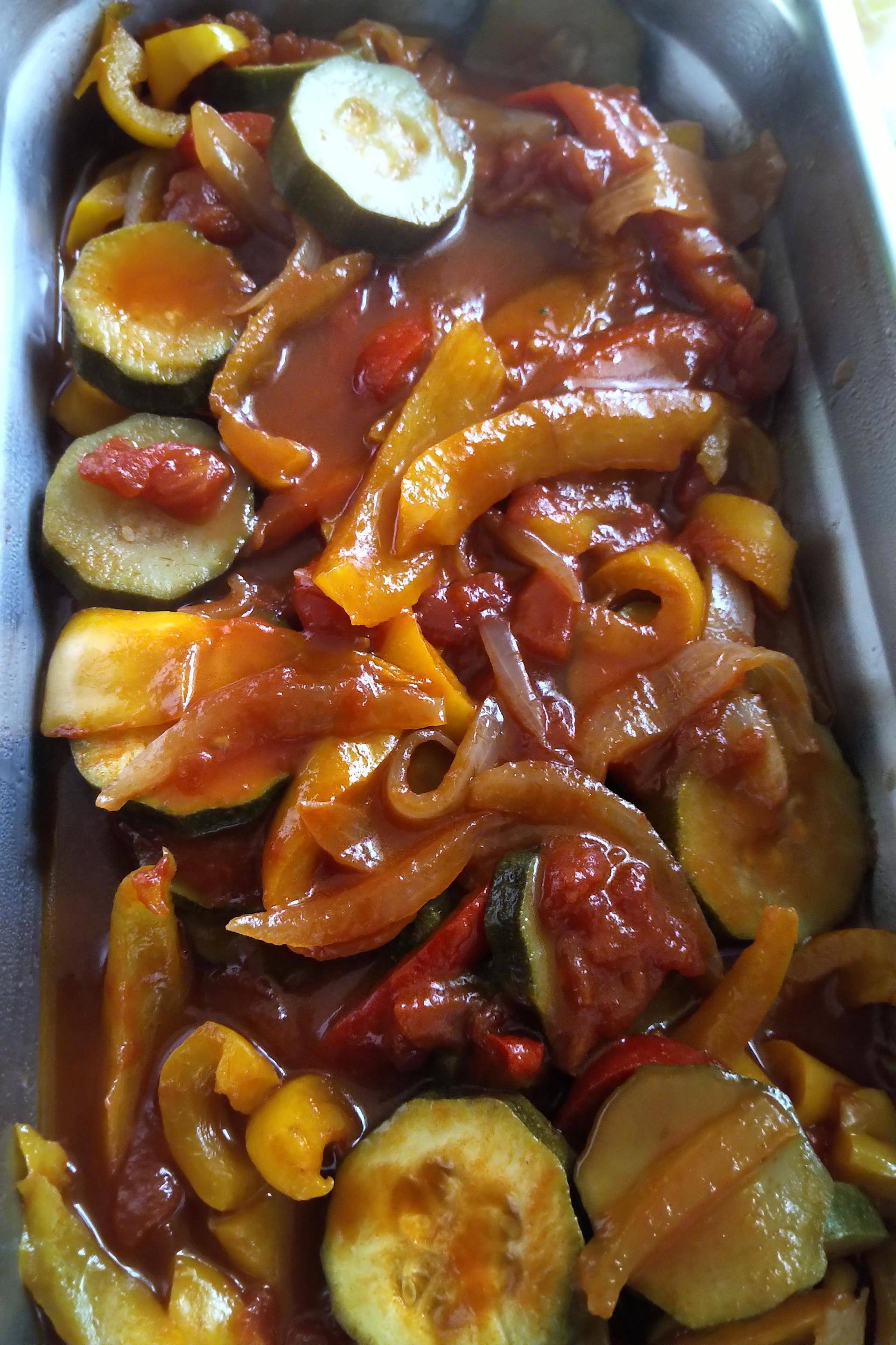 Frita aux poivrons et courgettes - Recepten Cookeo | Moulinex
