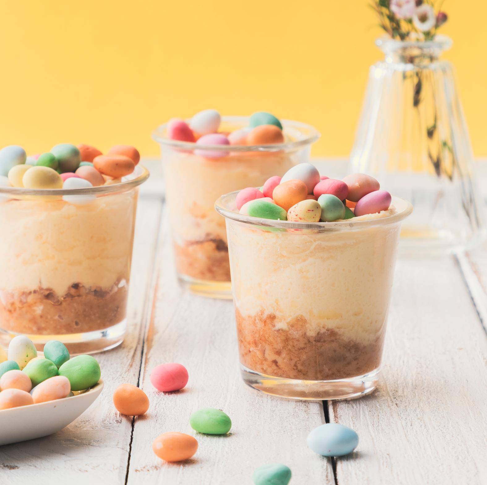Verrines cheesecake - Recette Easy fry Silence XL / Essential XL | Moulinex