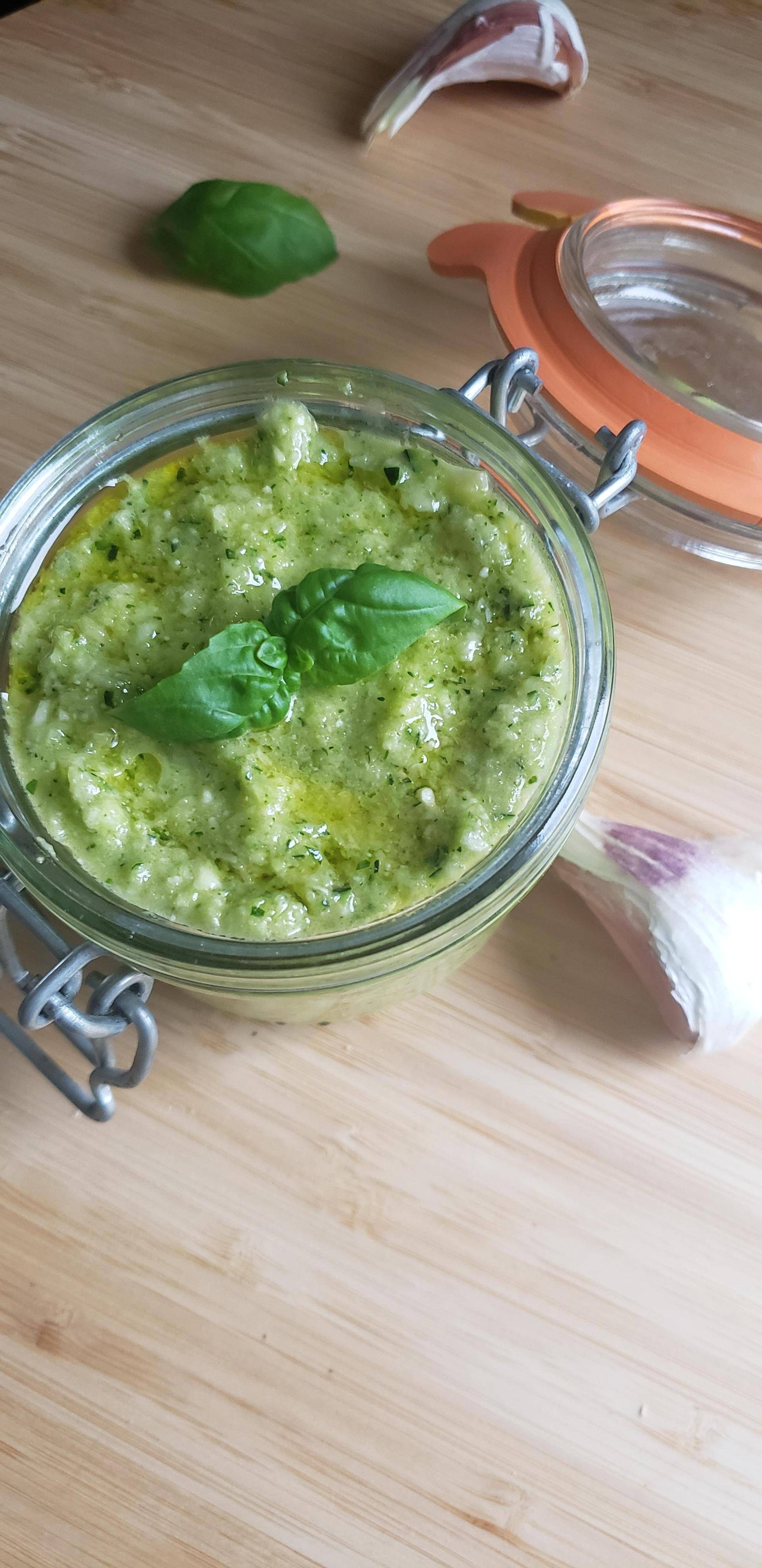 Pesto de courgettes et basilic - Recepten Companion Connect XL | Moulinex