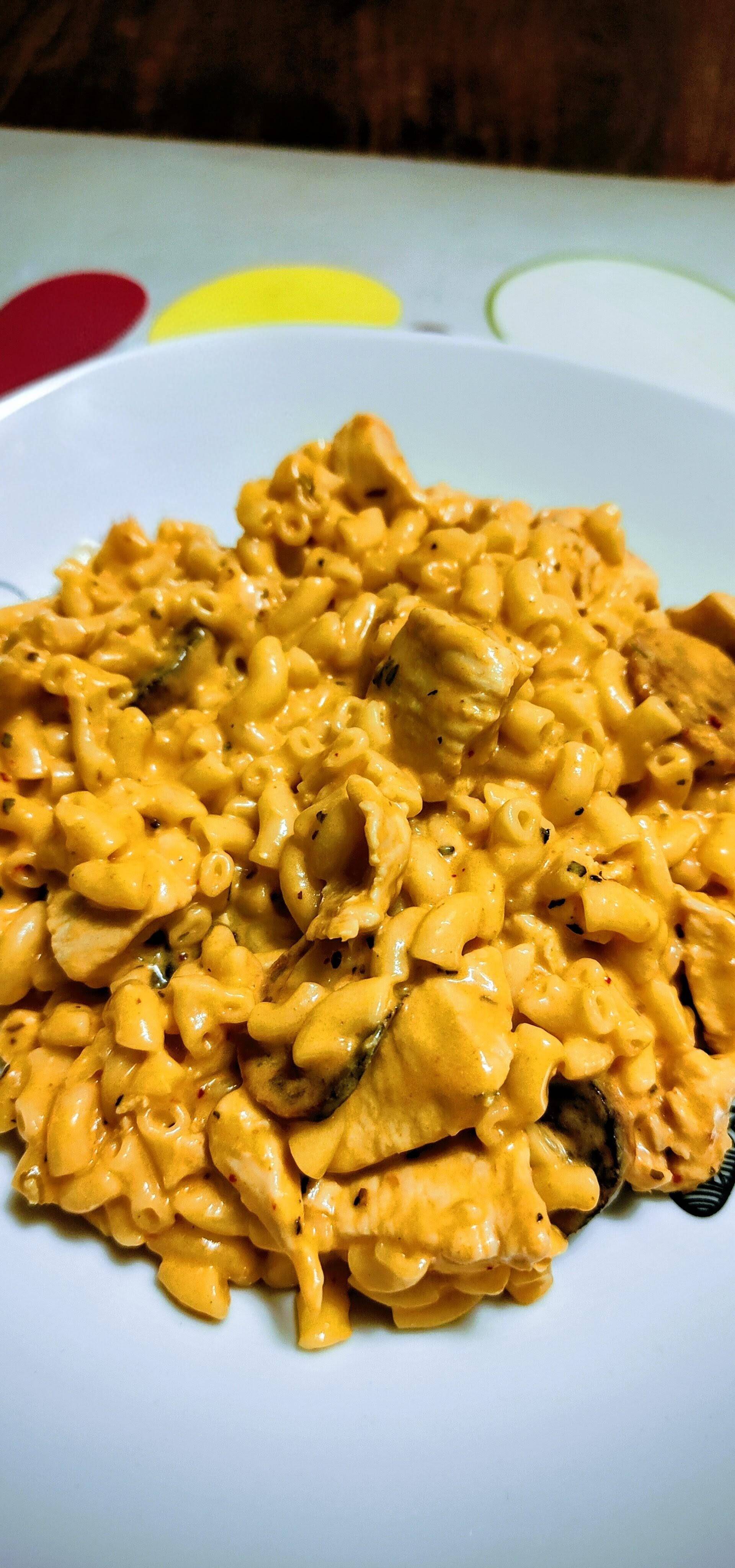 Coquillettes poulet chorizo - Recette Cookeo | Moulinex